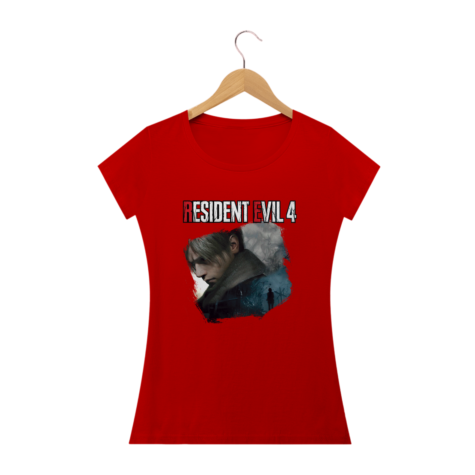 Nome do produto: Camiseta Baby Long Resident Evil 4 Remake várias cores