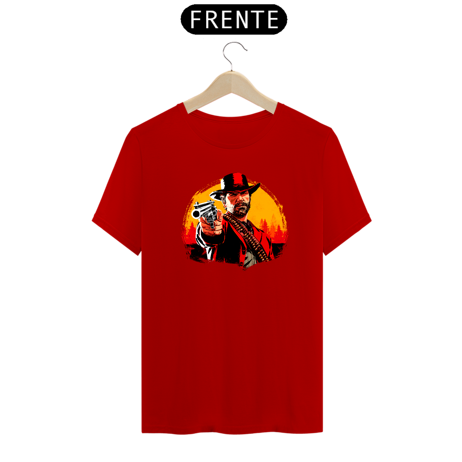 Nome do produto: Camiseta Red Dead 2 várias cores