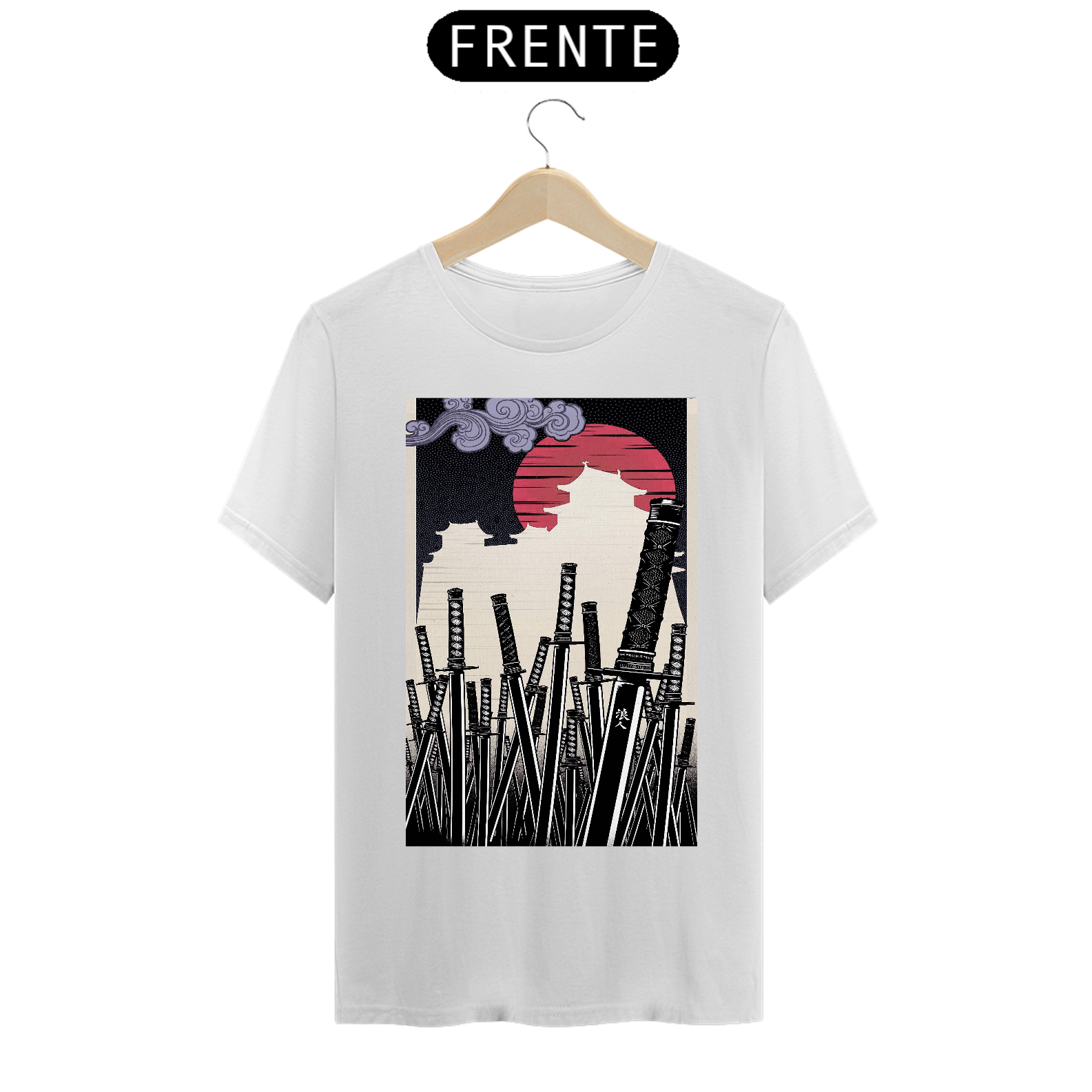 Nome do produto: camiseta CEMITERIO ESPADAS