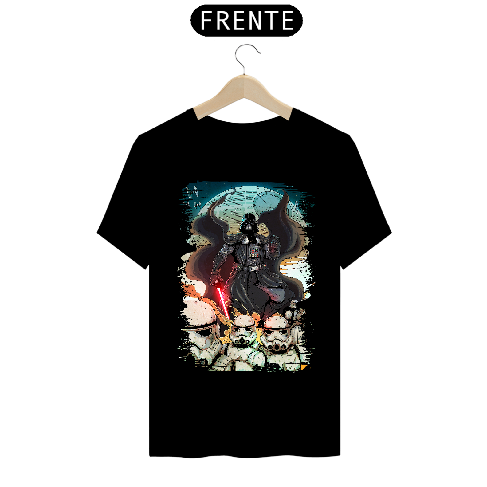 Nome do produto: Camiseta star wars 