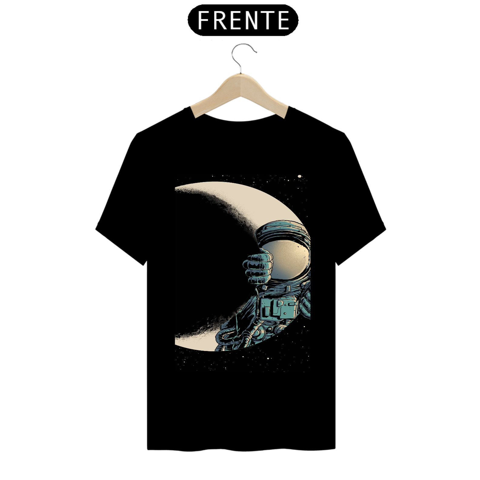 Nome do produto: camiseta O ASTRONAUTA