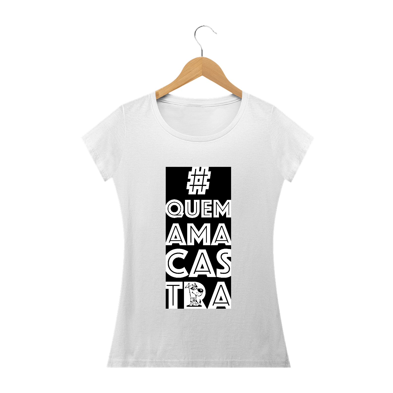 Nome do produto: Camiseta Quem Ama feminina