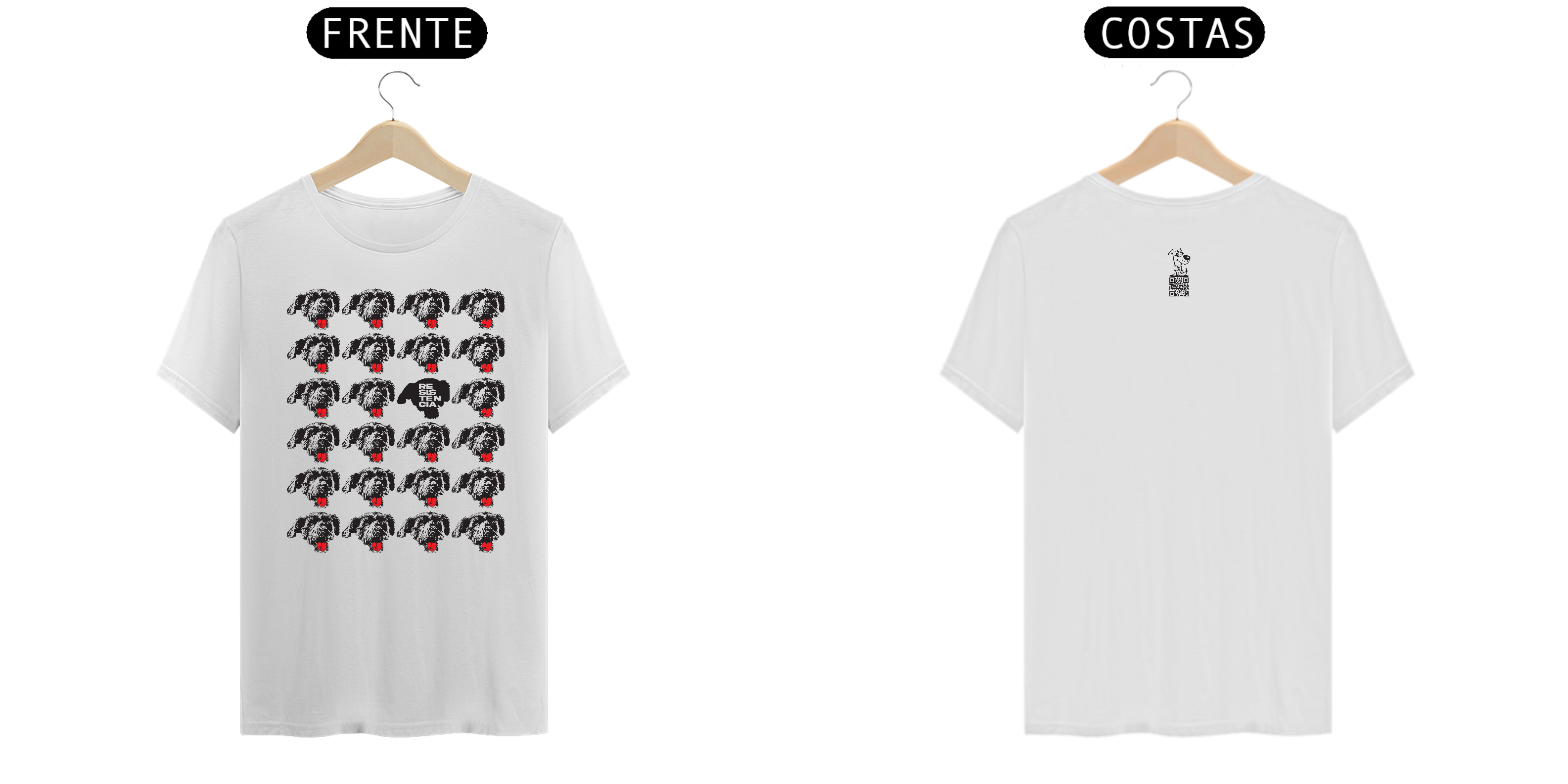Nome do produto: T-shirt Resistência estampa