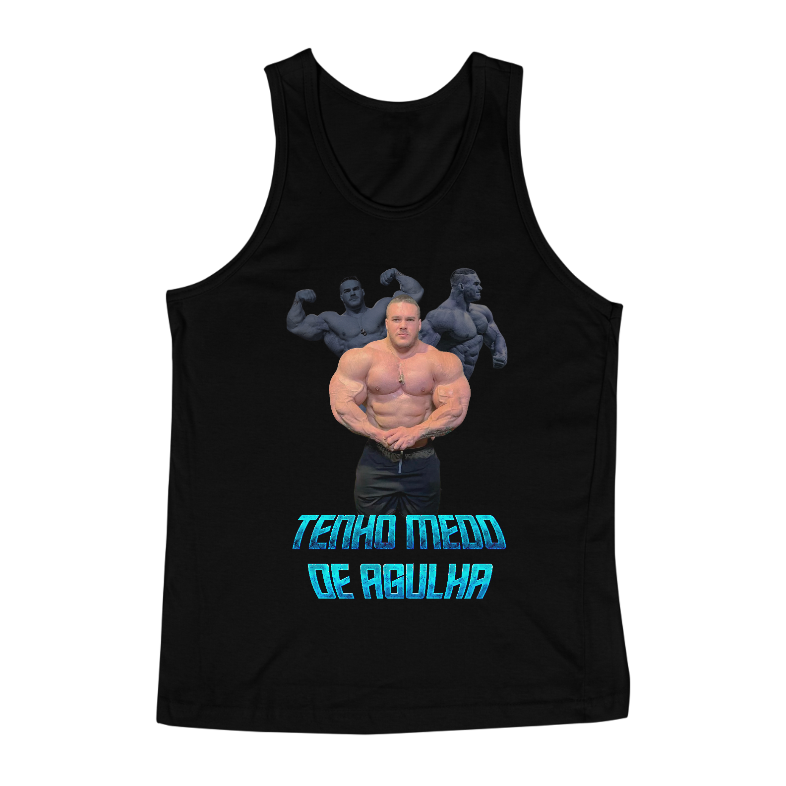 Nome do produto: Regata Tenho Medo de Agulha