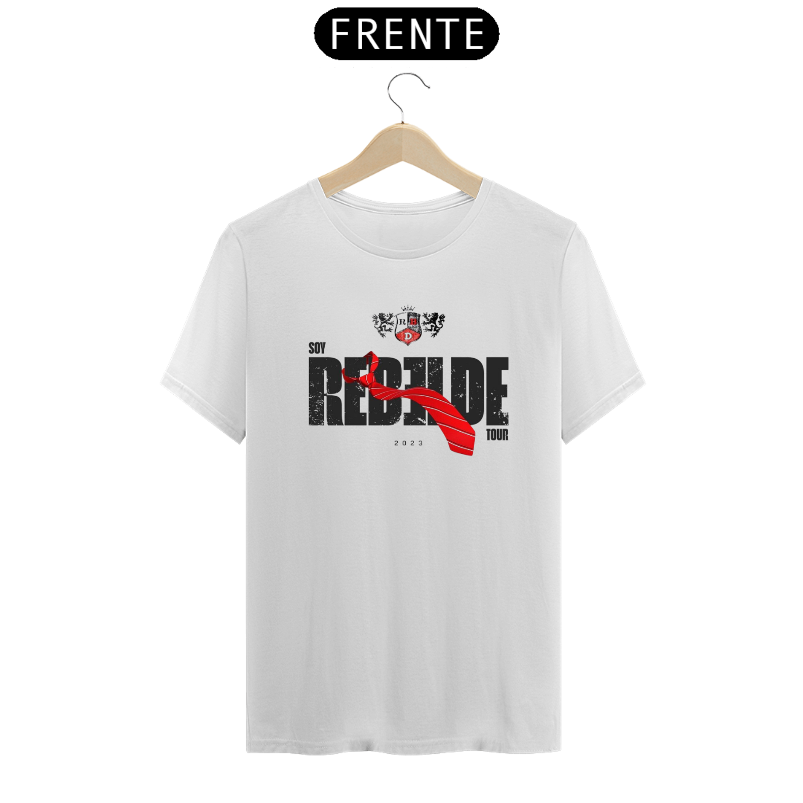 Nome do produto: Camiseta RBD tour 2023