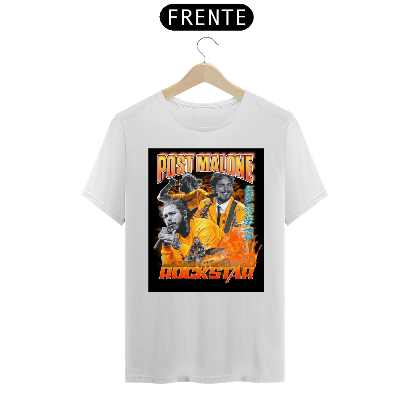 Nome do produto: Camiseta Post Malone 