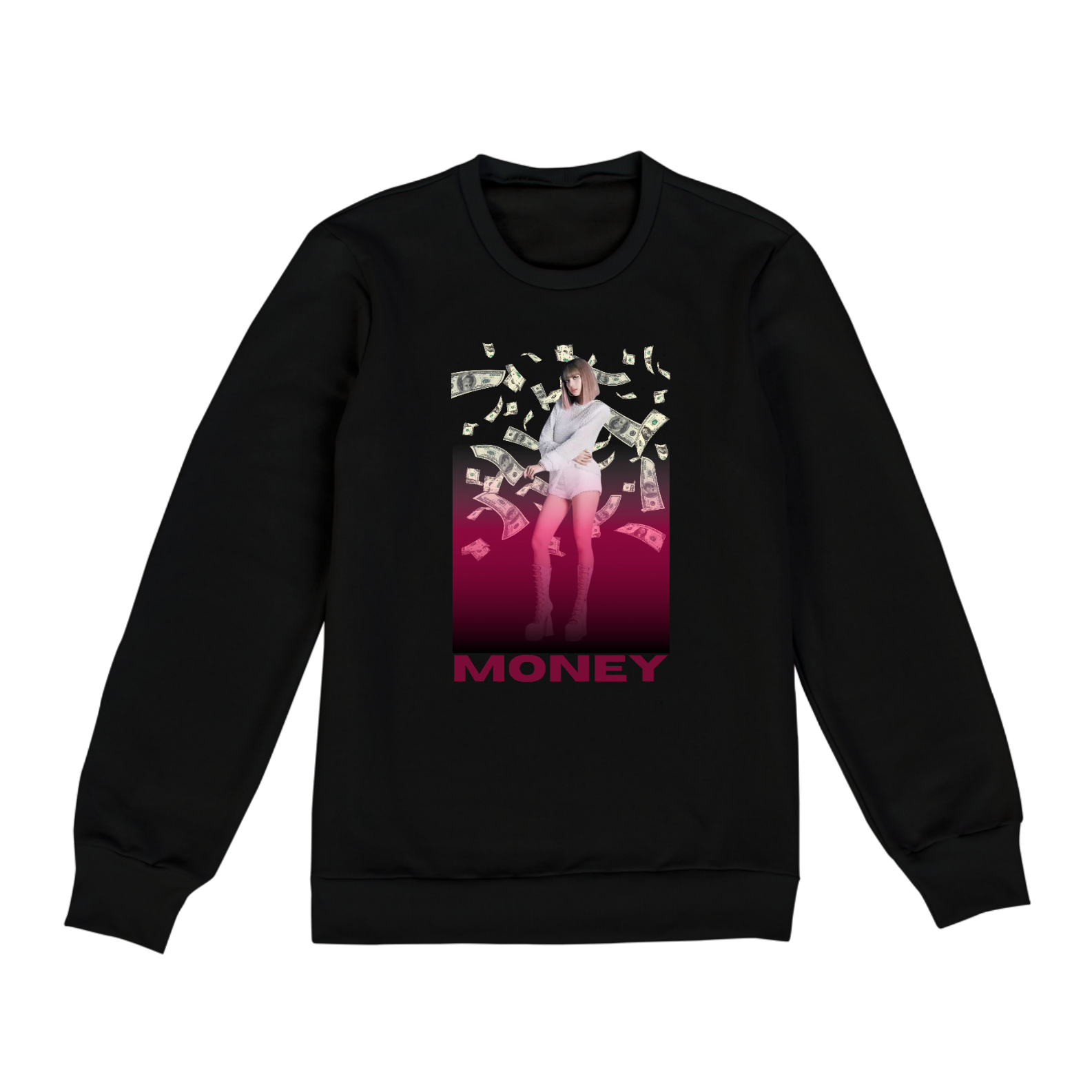Nome do produto: Moletom Money Blackpink 