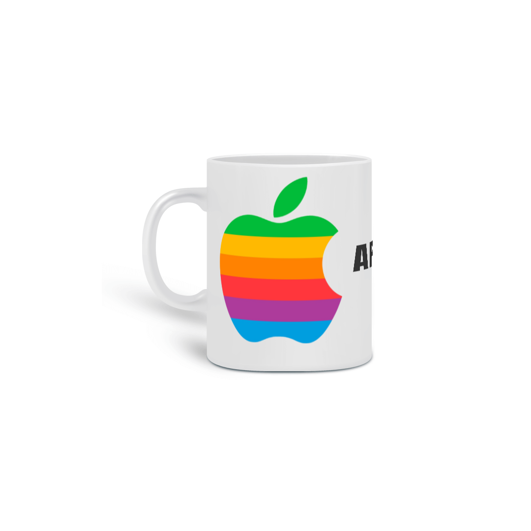 Nome do produto: Caneca Apple Multi Colors