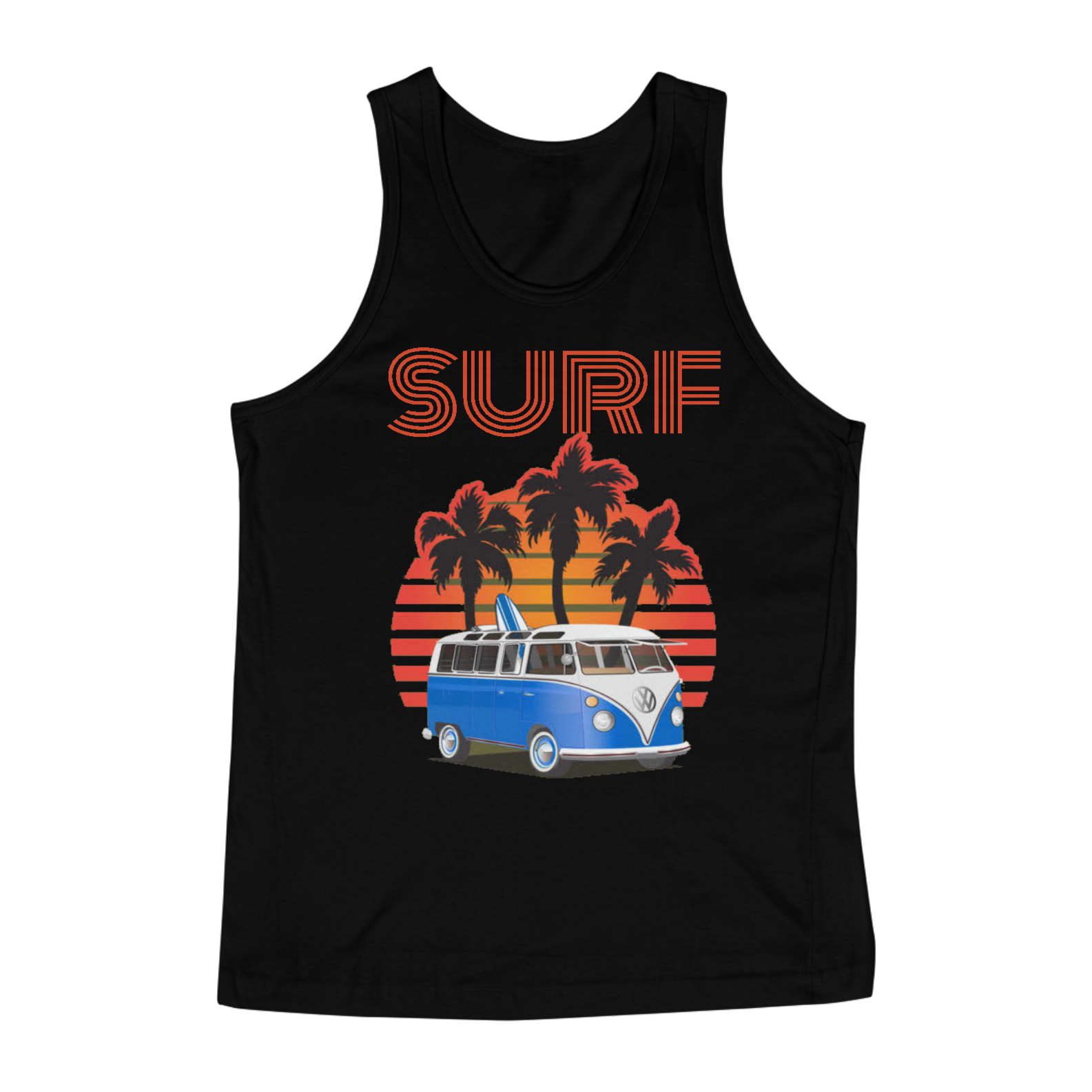 Nome do produto: Camiseta Regata Surf Beach VW