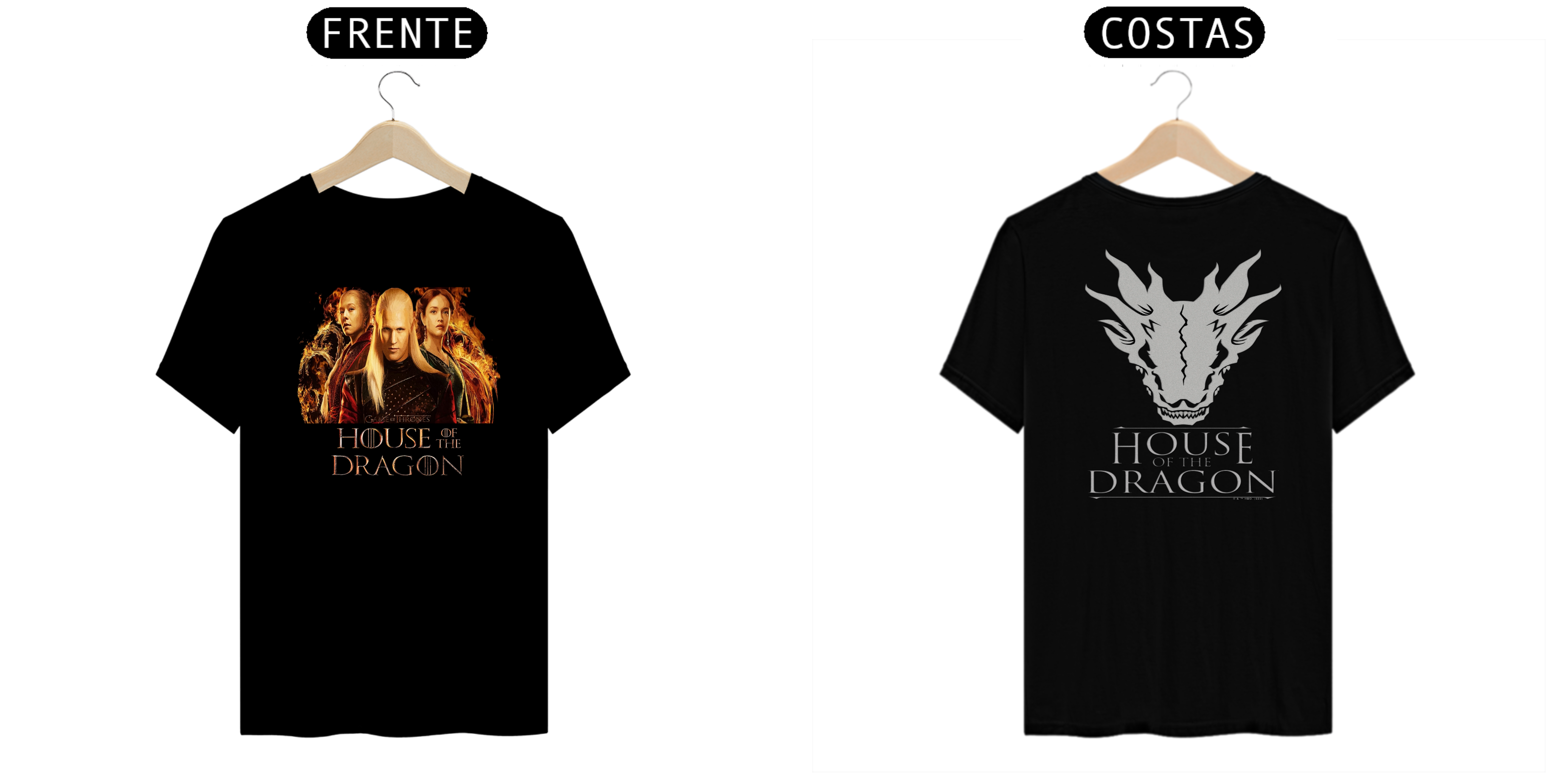 Nome do produto: Camiseta A Casa do Drgão 