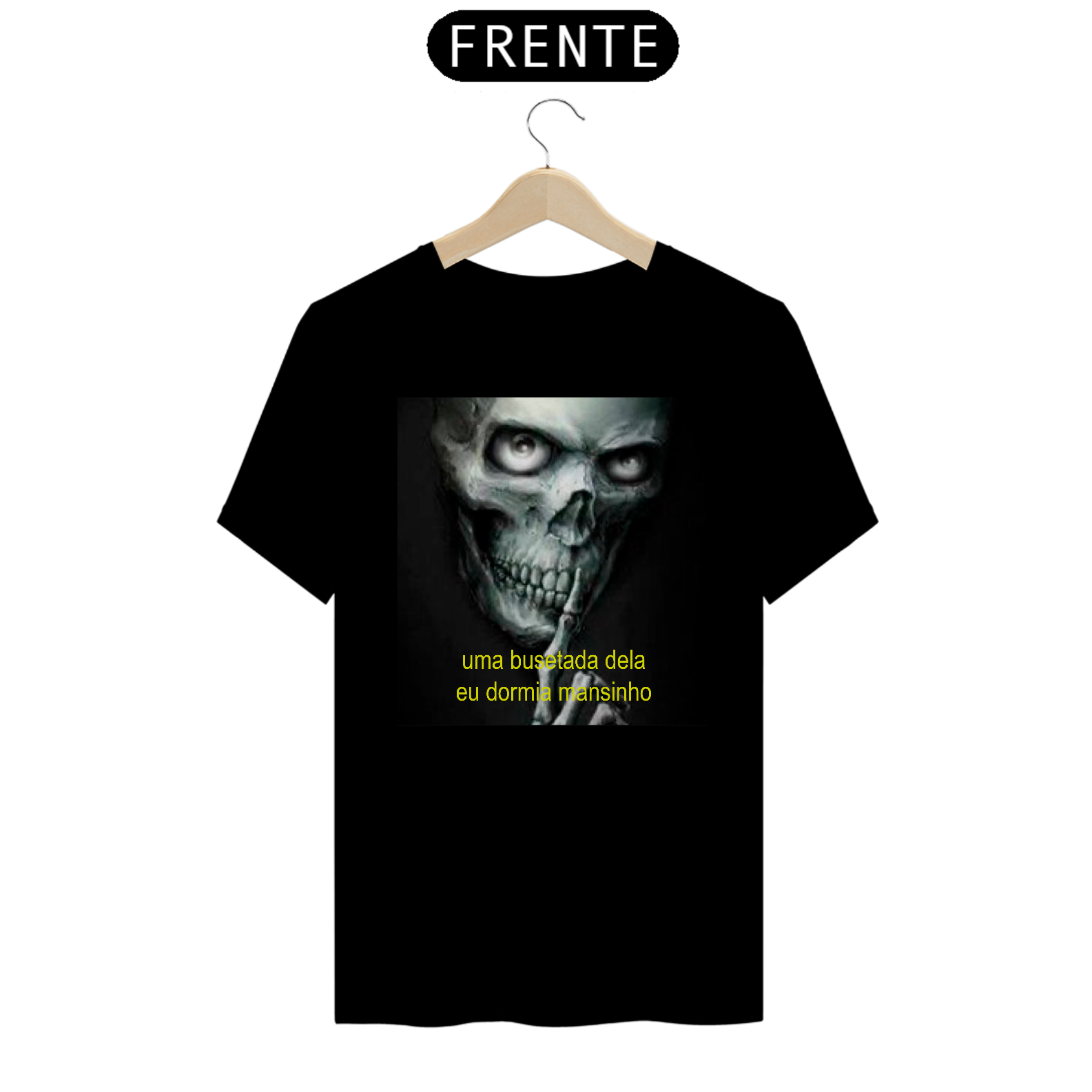 Nome do produto: Camiseta Uma busetada dela eu dormia mansinho