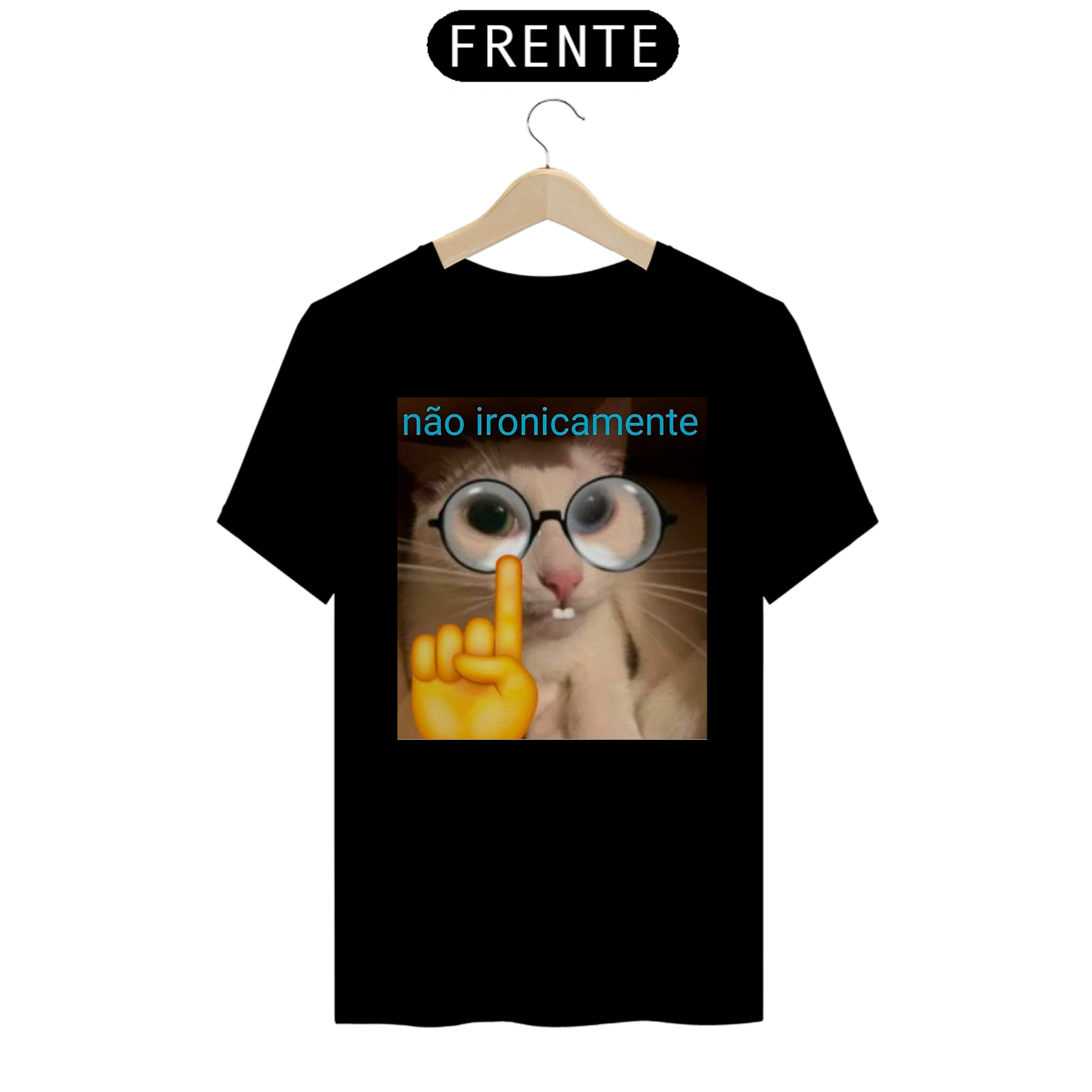 Nome do produto: Camiseta Não Ironicamente