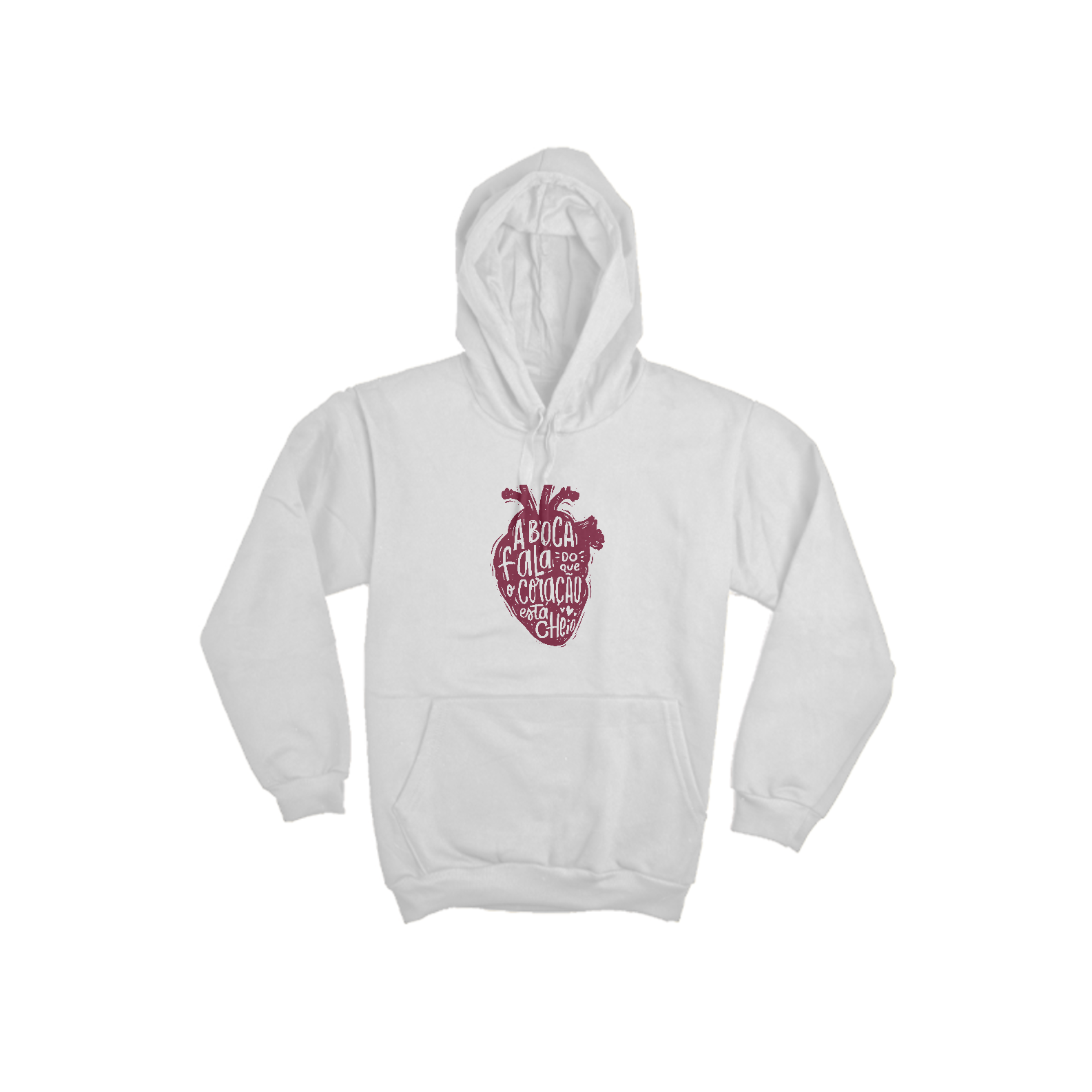 A boca fala (Moletom Canguru)