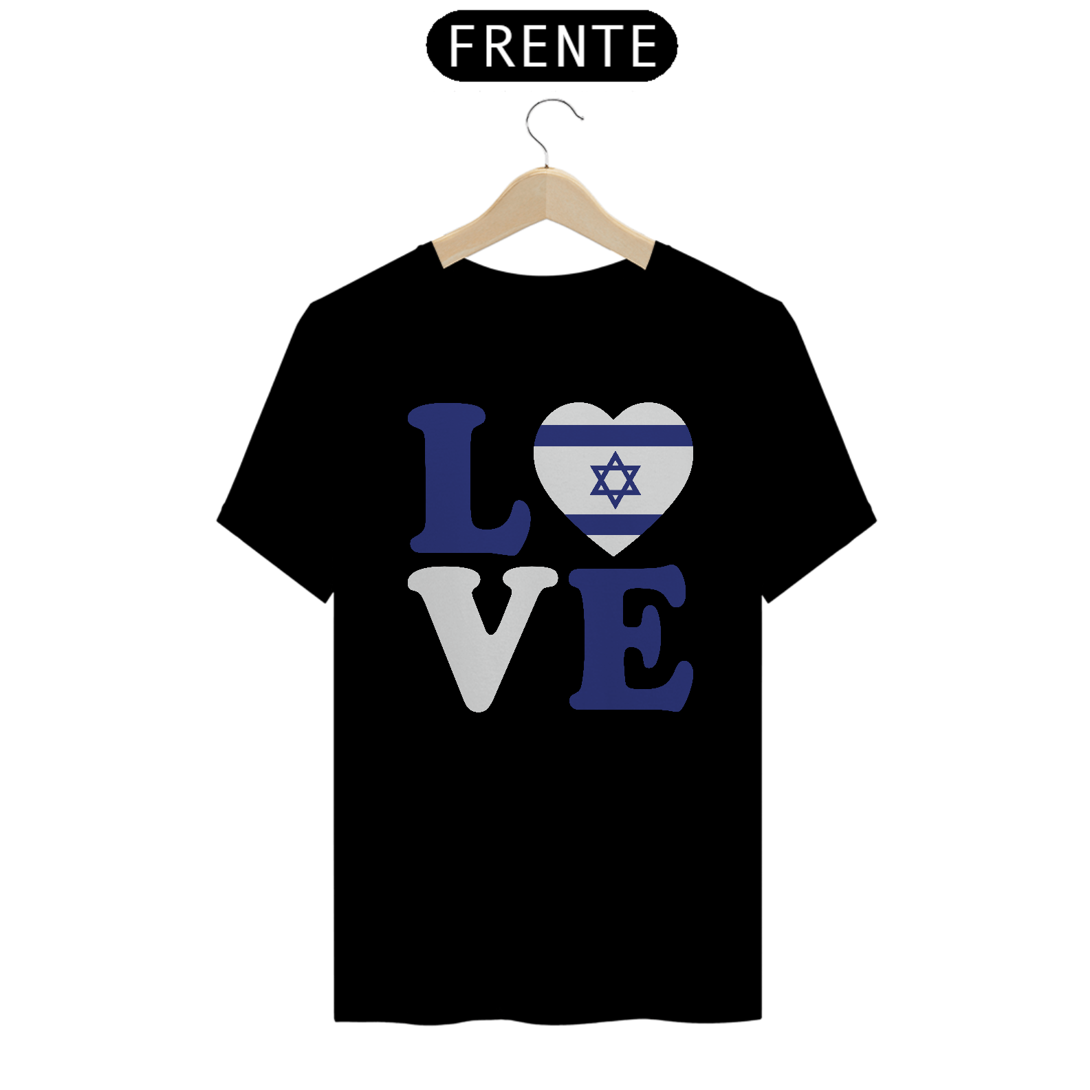 Nome do produto: Love Israel - Declare ao mundo o seu amor por Israel!