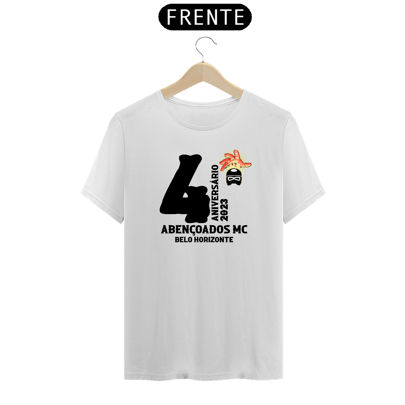 Nome do produto: Camiseta 4 Niver Abençoados MC BH