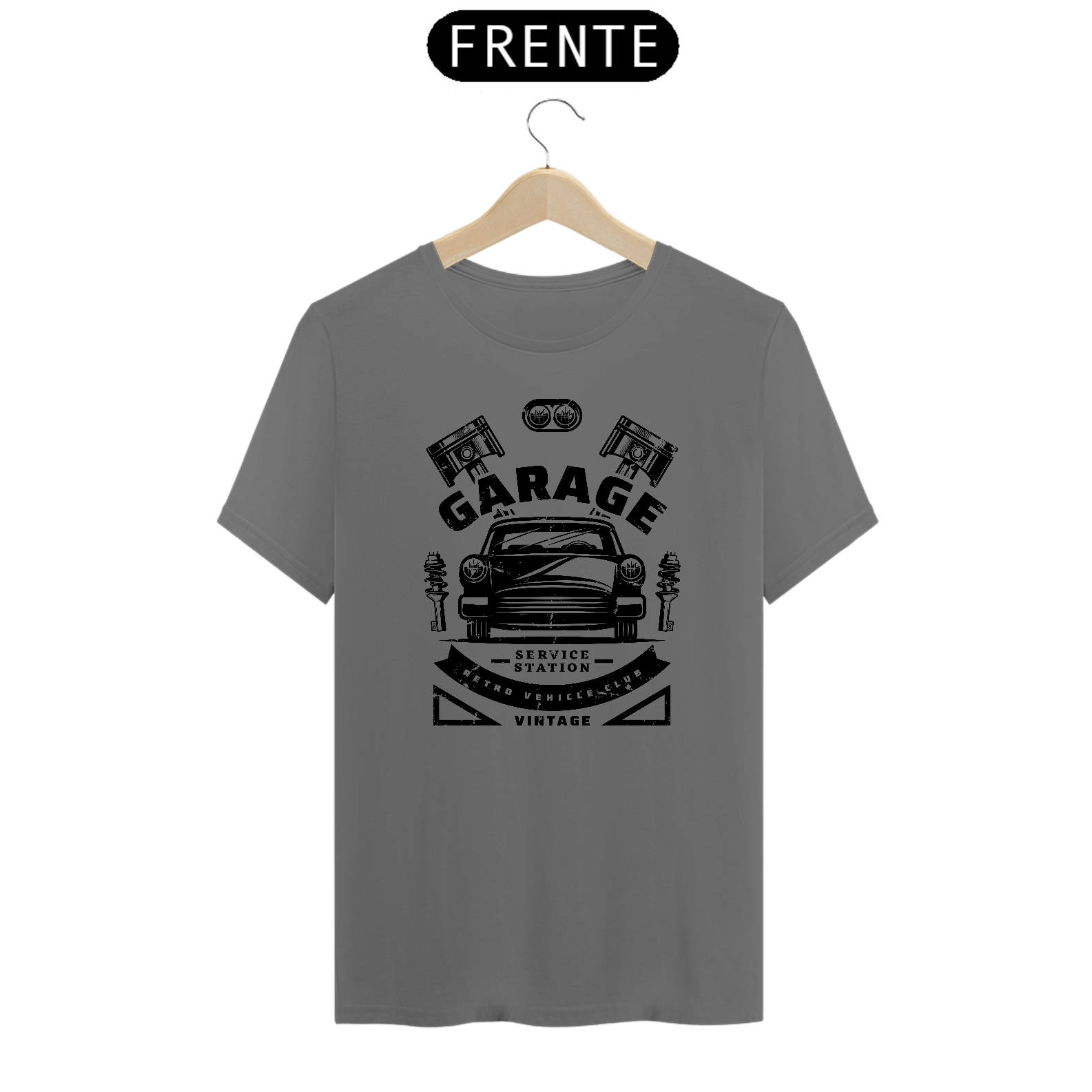 Nome do produto: Camiseta Garage Service - Estonada