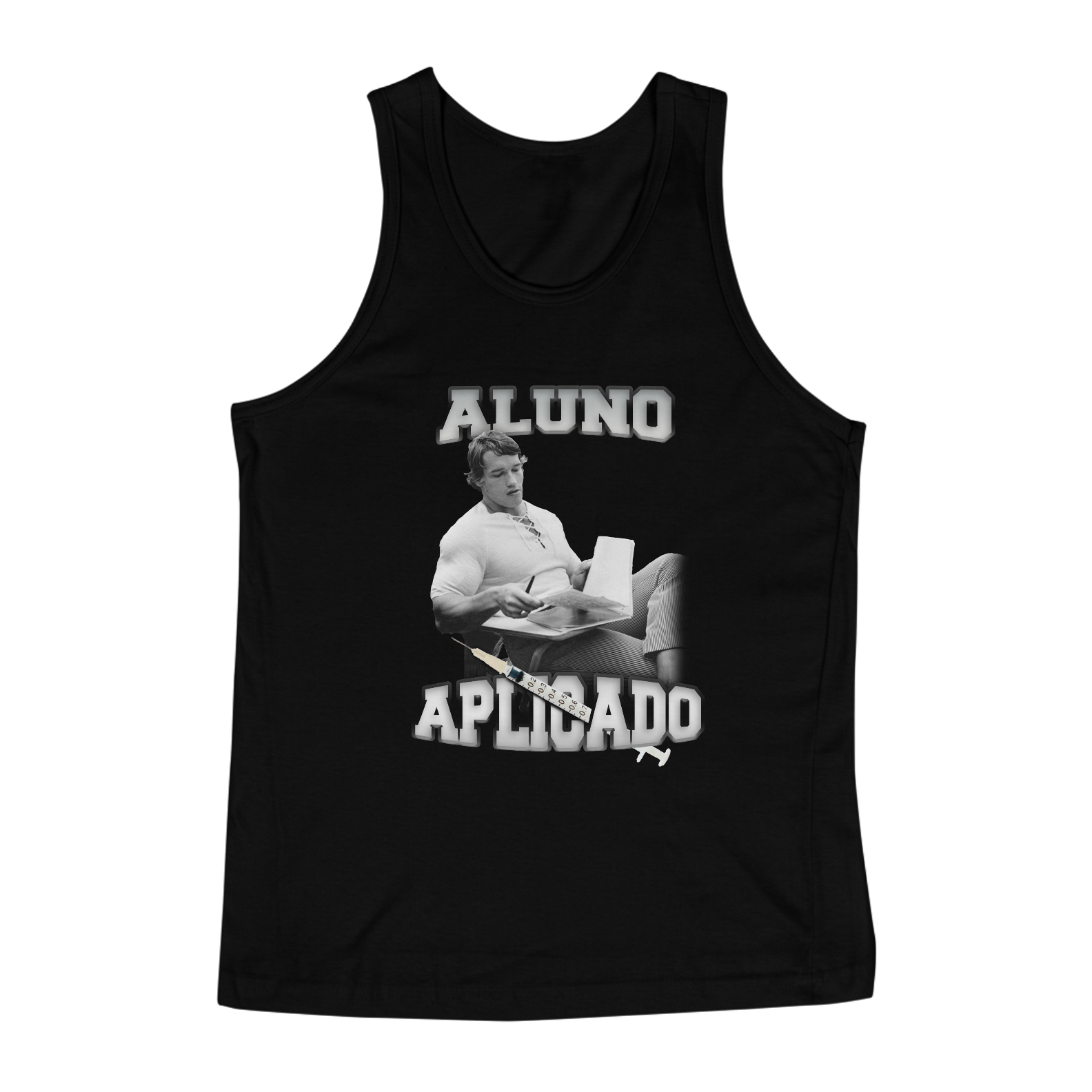 Nome do produto: Regata - Aluno Aplicado