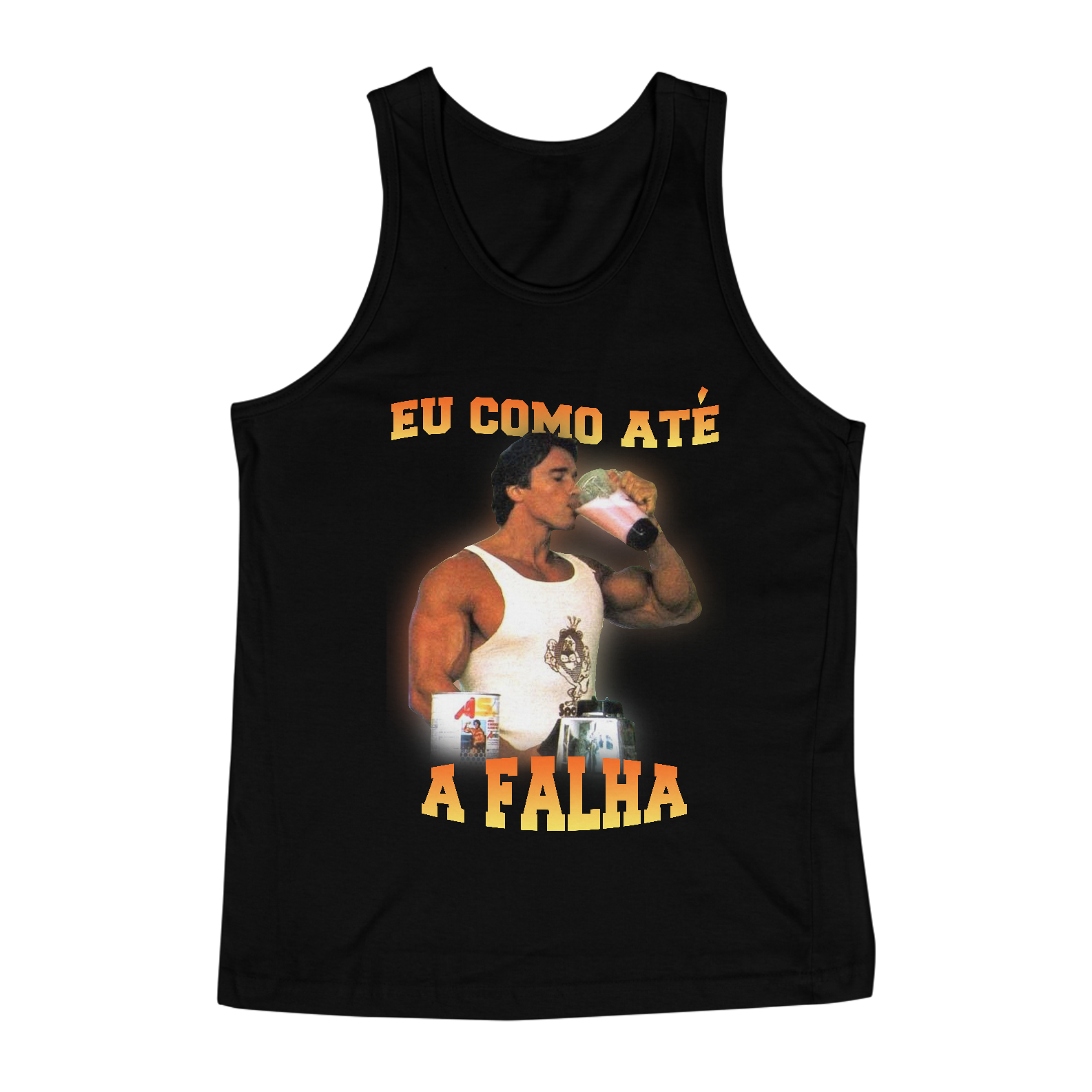 Nome do produto: Regata - Eu Como até a Falha 