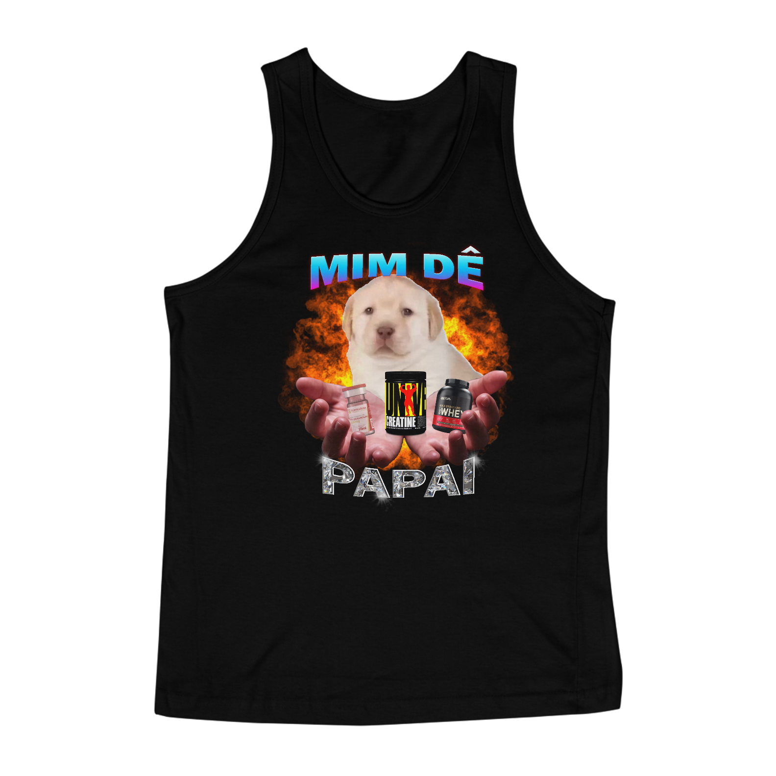 Nome do produto: Regata - Mim dê Papai