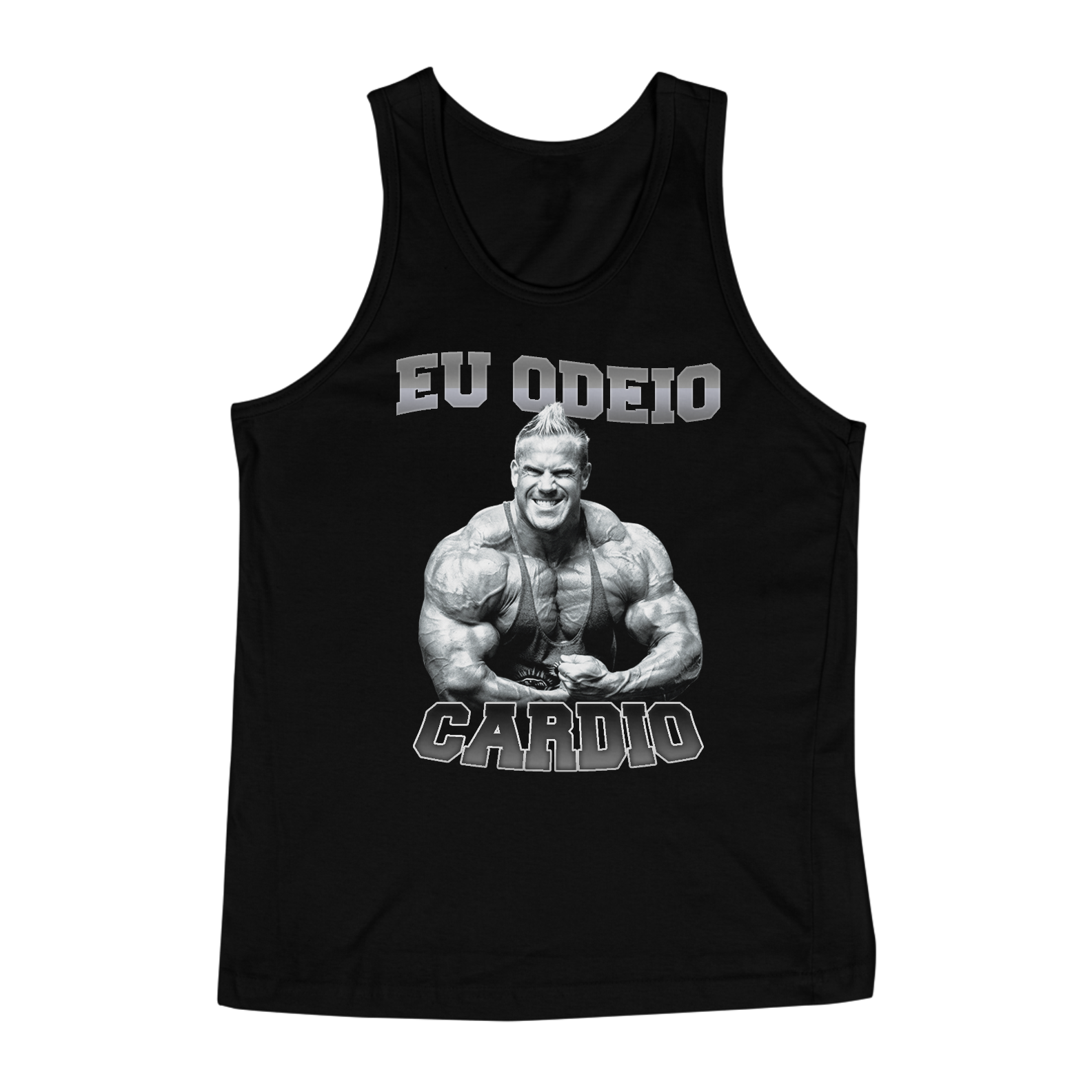 Nome do produto: Regata - Eu Odeio Cardio 