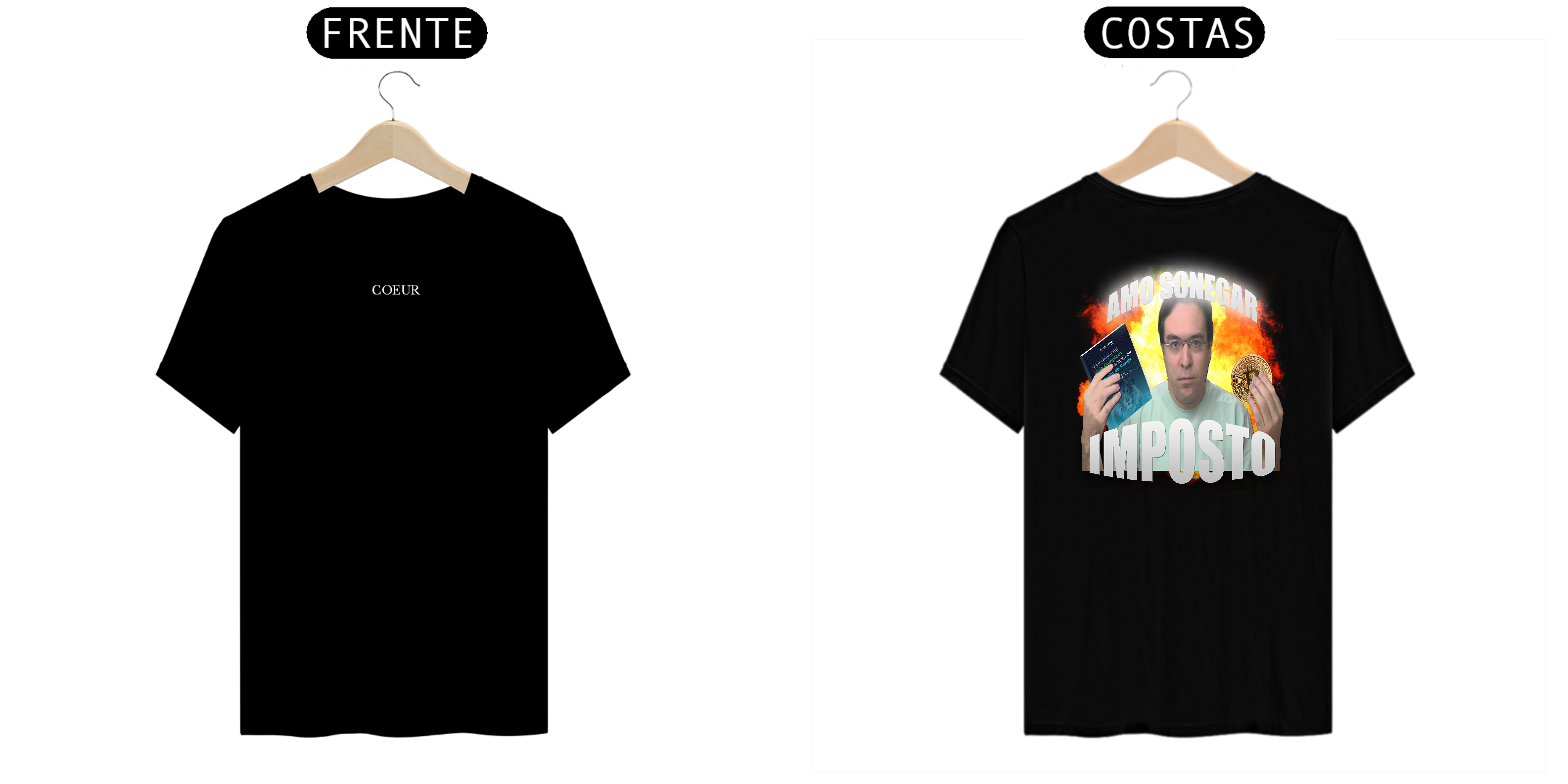 Nome do produto: Amo sonegar imposto (Preta)