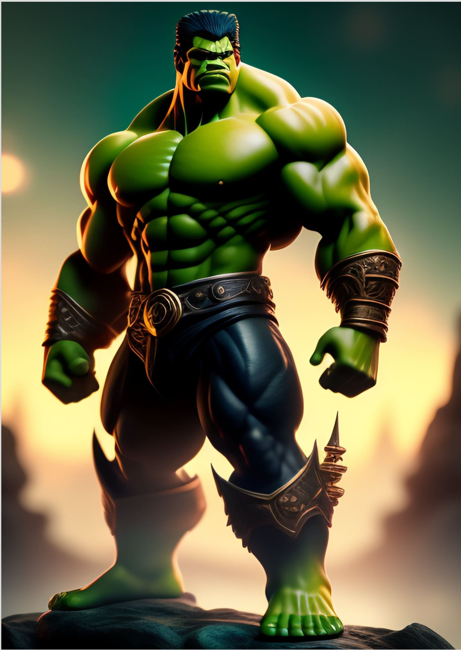 Nome do produto: O Incrível Hulk - Pôster