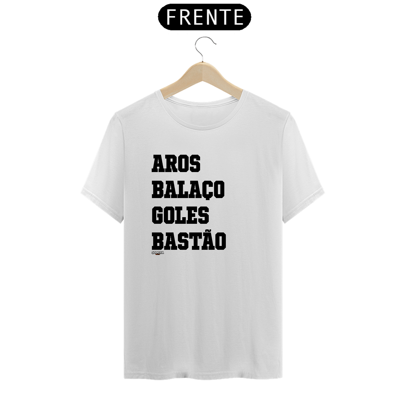 Nome do produto: Camiseta / Aros, Balaços, Goles e Bastão