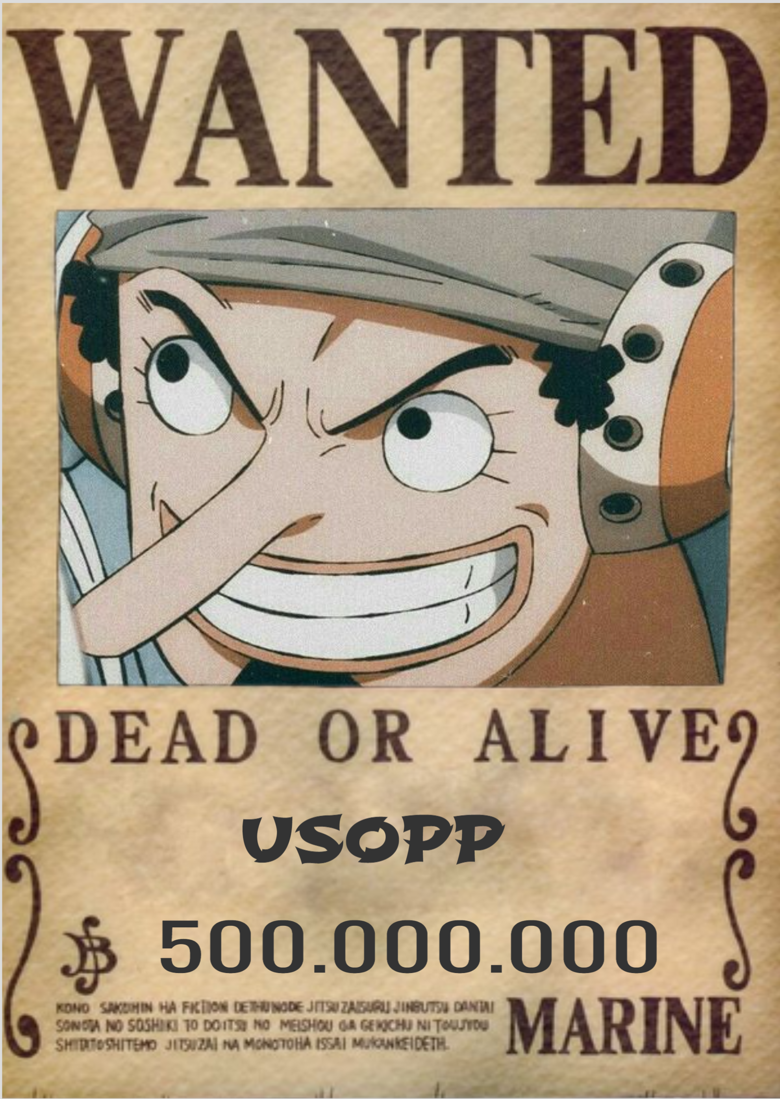 Nome do produto: POSTER ONE PIECE USOPP