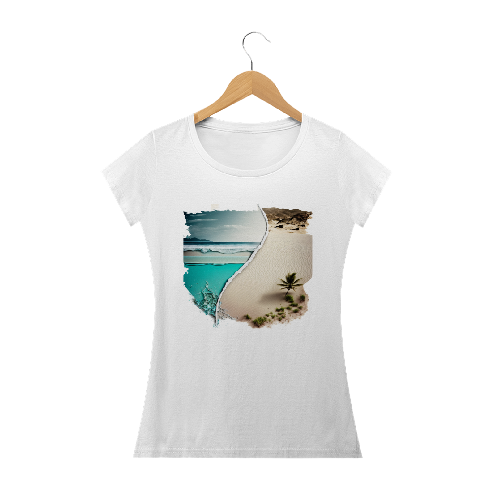 Nome do produto: Camisa Baby Look Verão