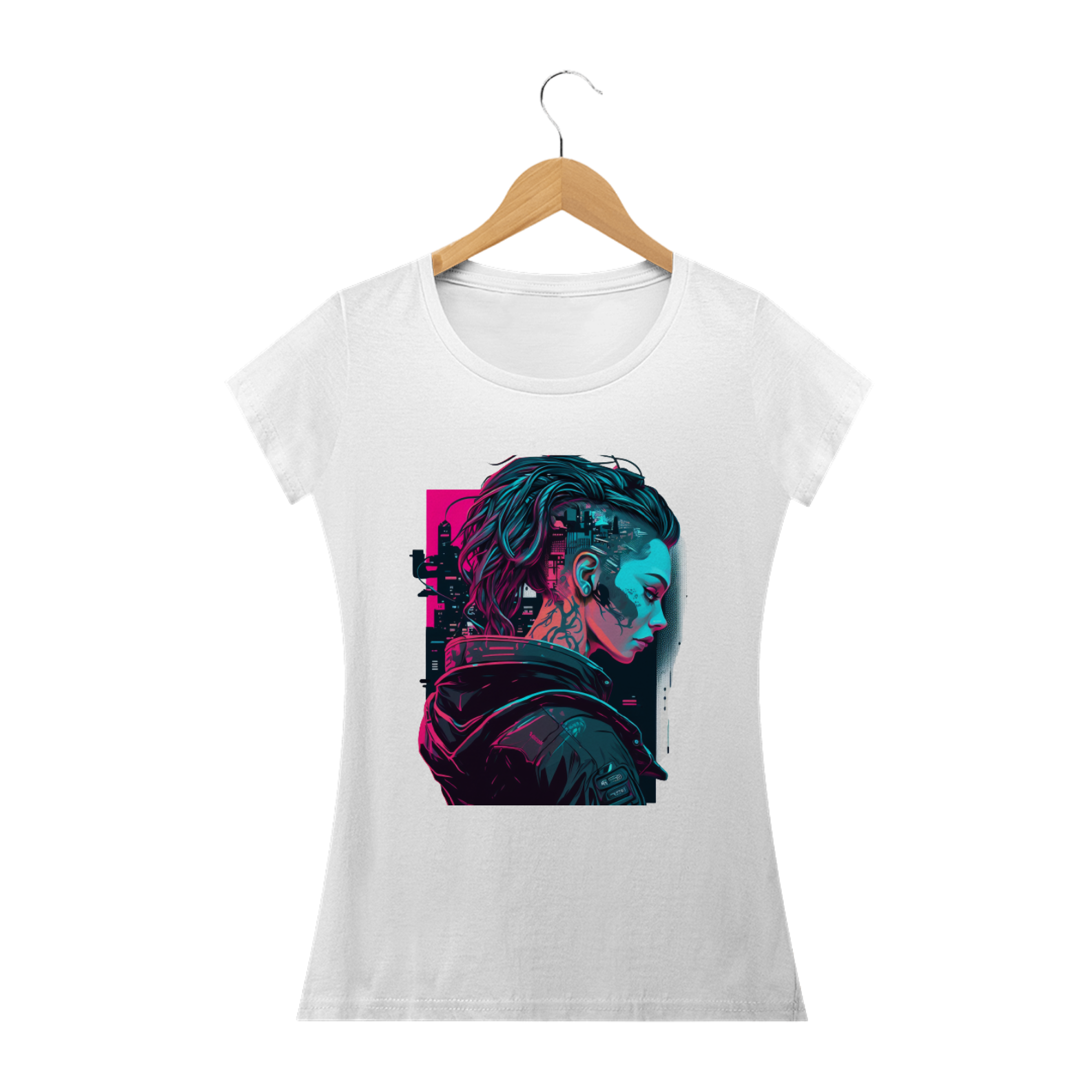 Nome do produto: Camisa Perfil Cyberpunk