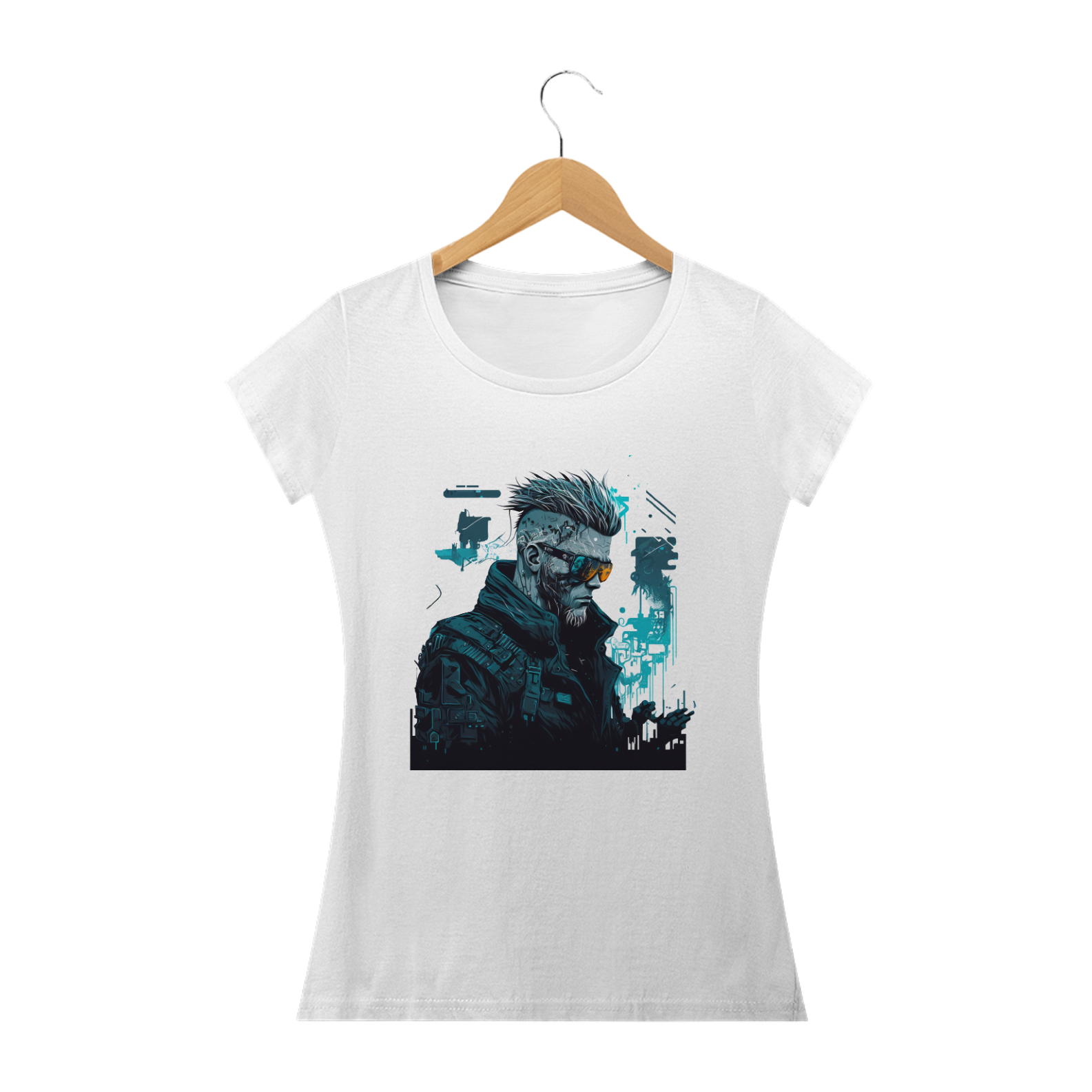 Nome do produto: Camisa Perfil Cyberpunk