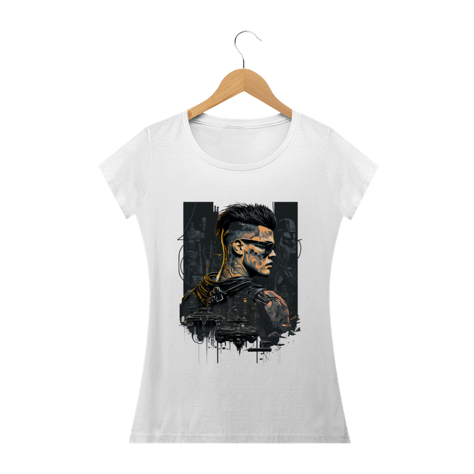 Nome do produto: Camisa Perfil Cyberpunk