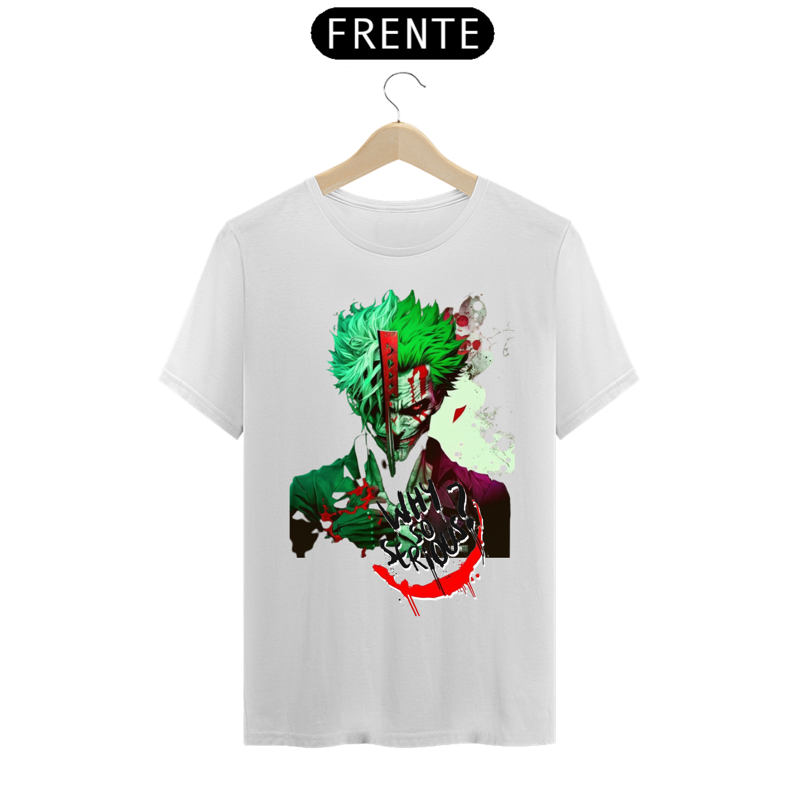 Nome do produto: Camisa Coringa.