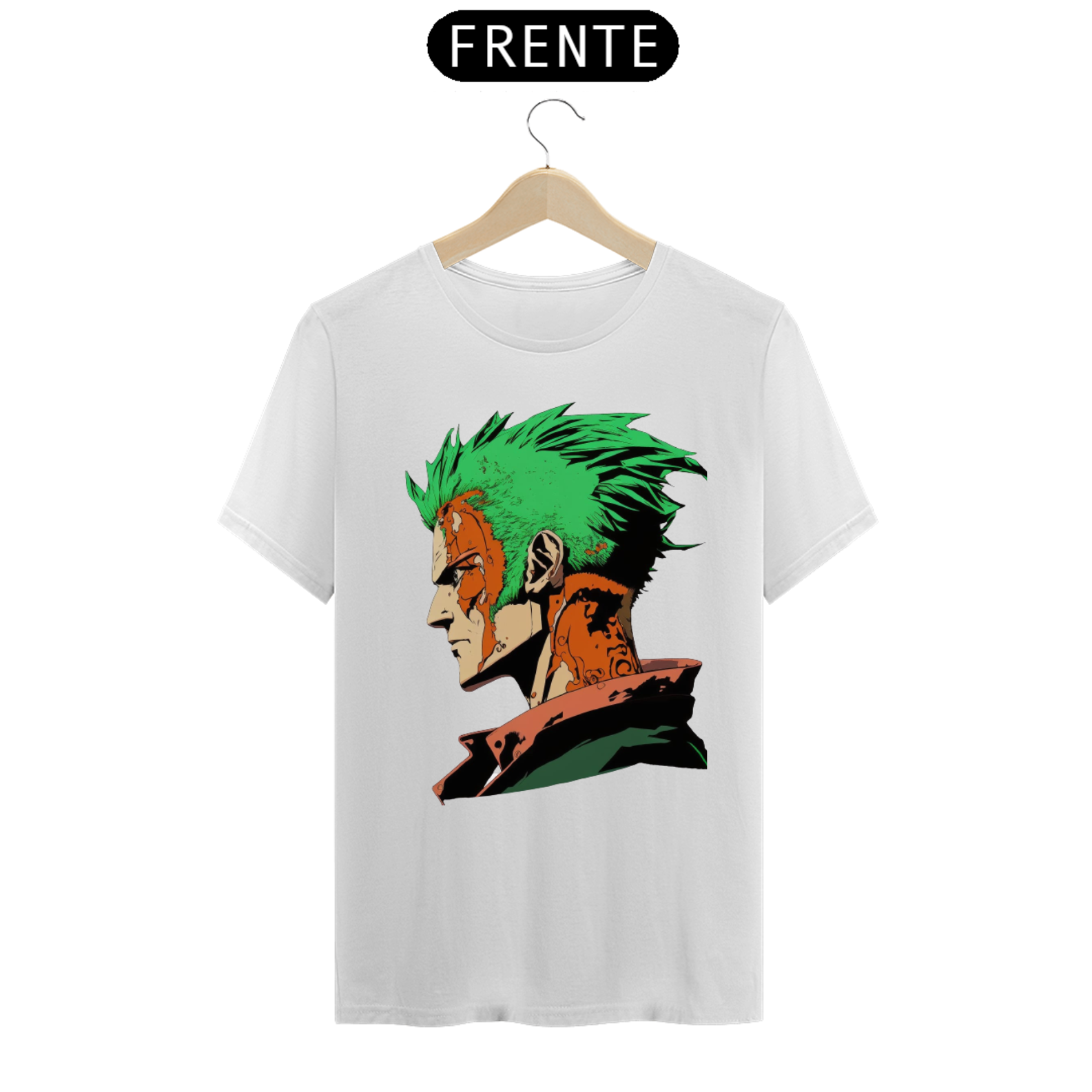 Nome do produto: Camisa One Piece Roronoa Zoro