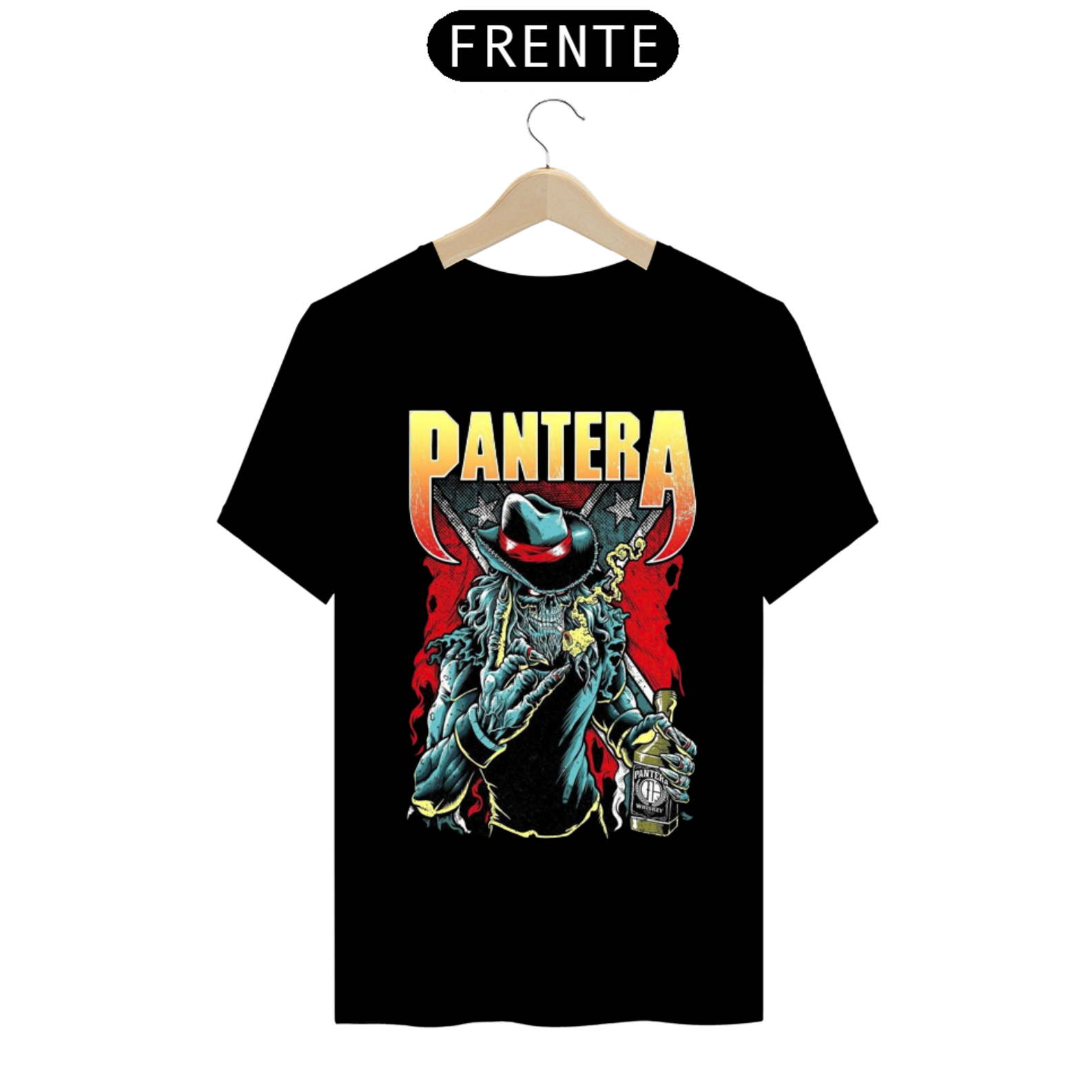 Nome do produto: Camisa Banda Pantera
