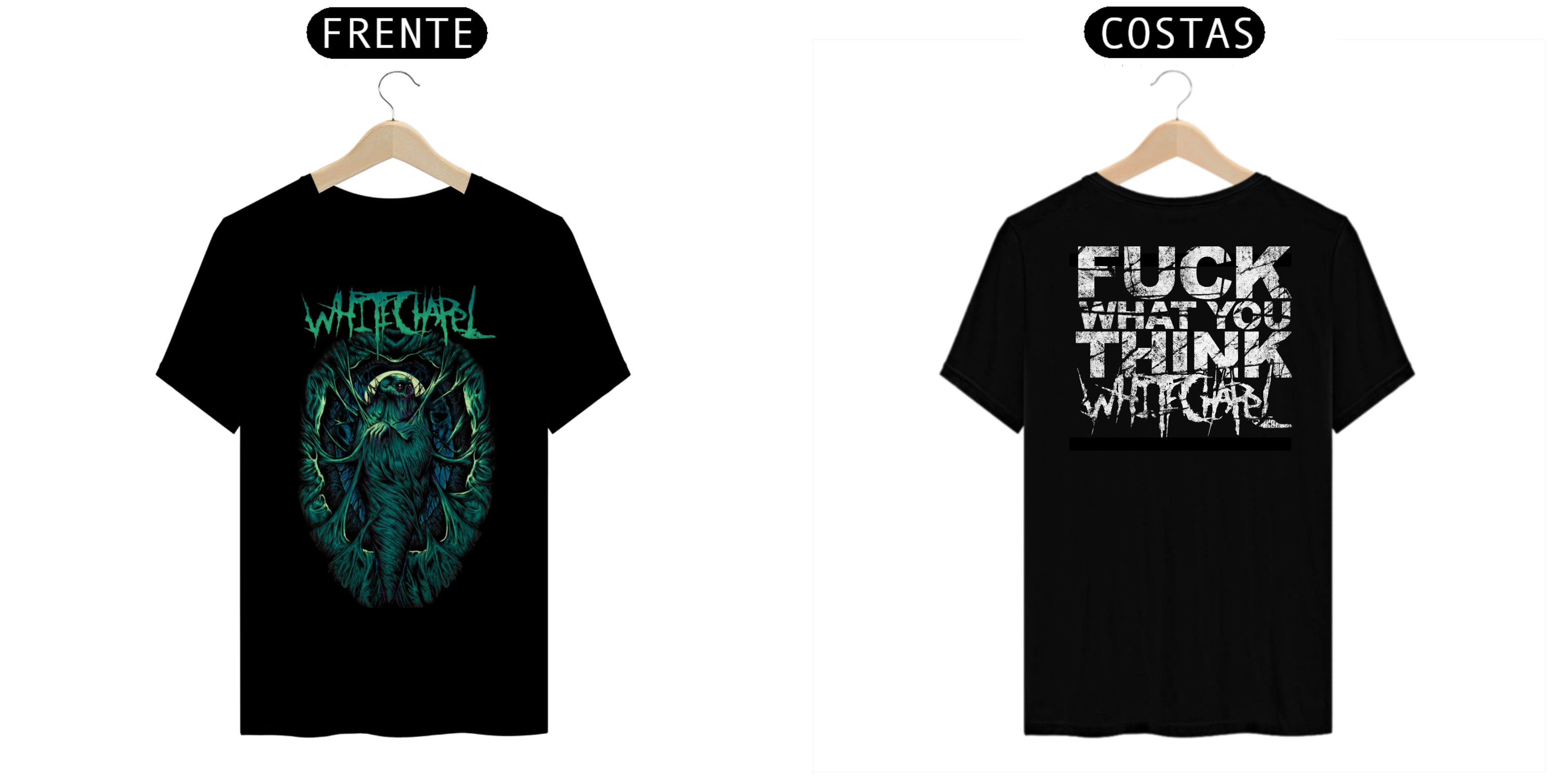 Nome do produto: Camisa Banda Whitechapel