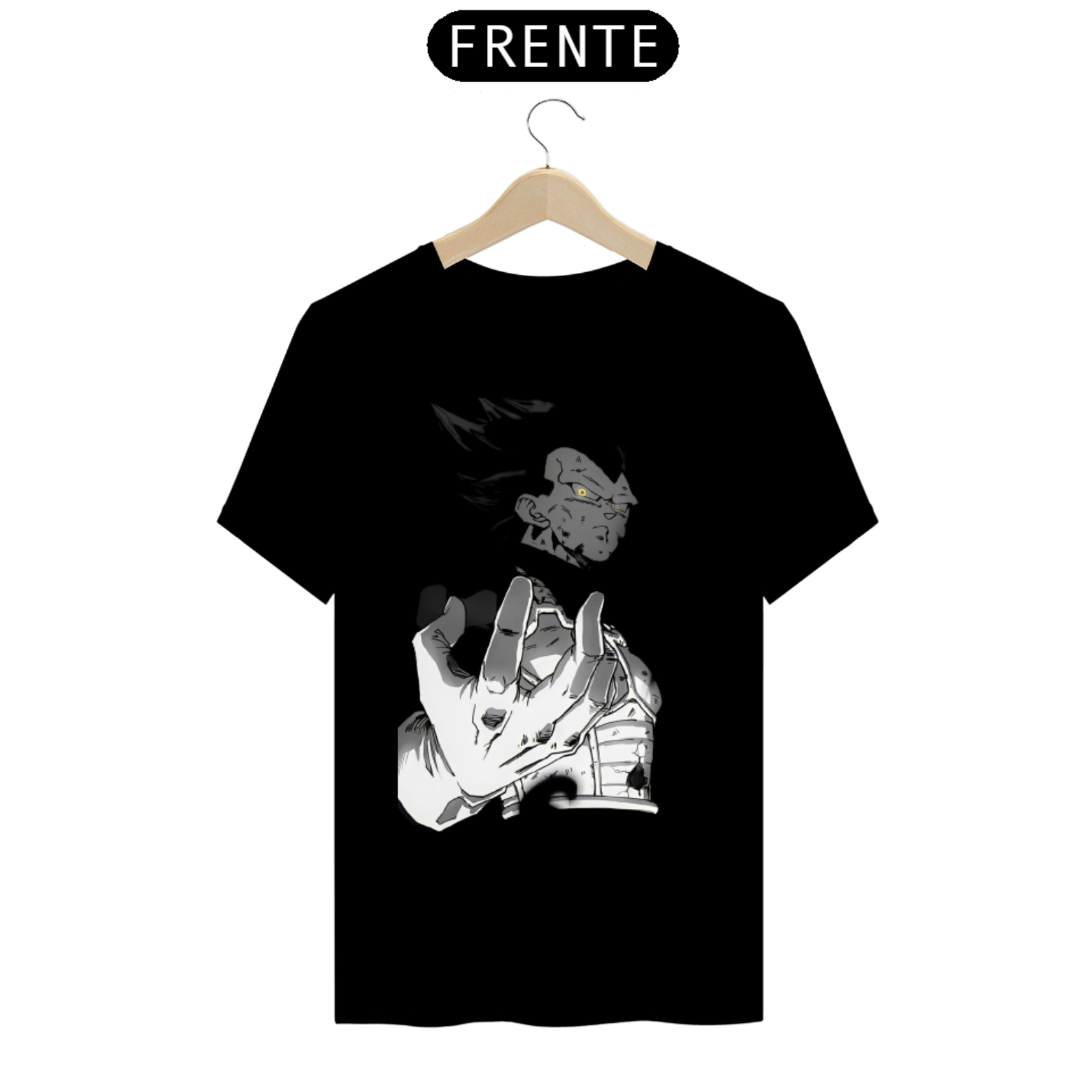 Nome do produto: Camisa Dragon ball super Vegeta.