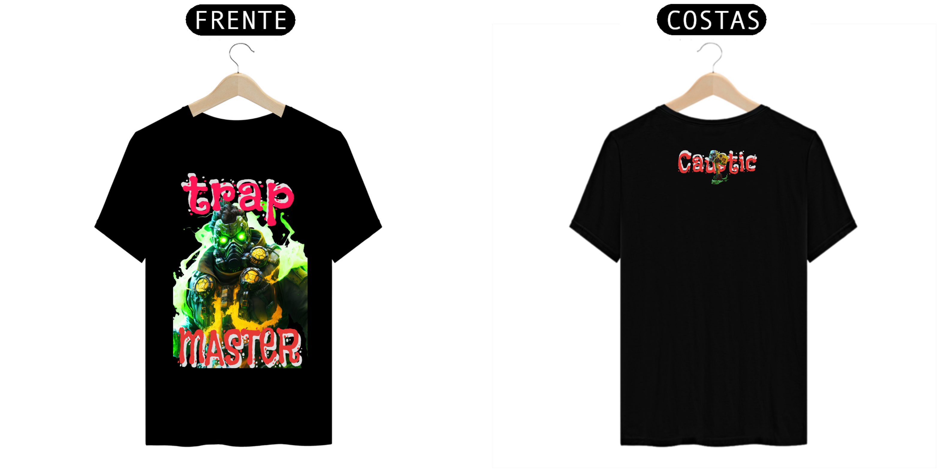 Nome do produto: Camisa Apex legends Caustic trap master