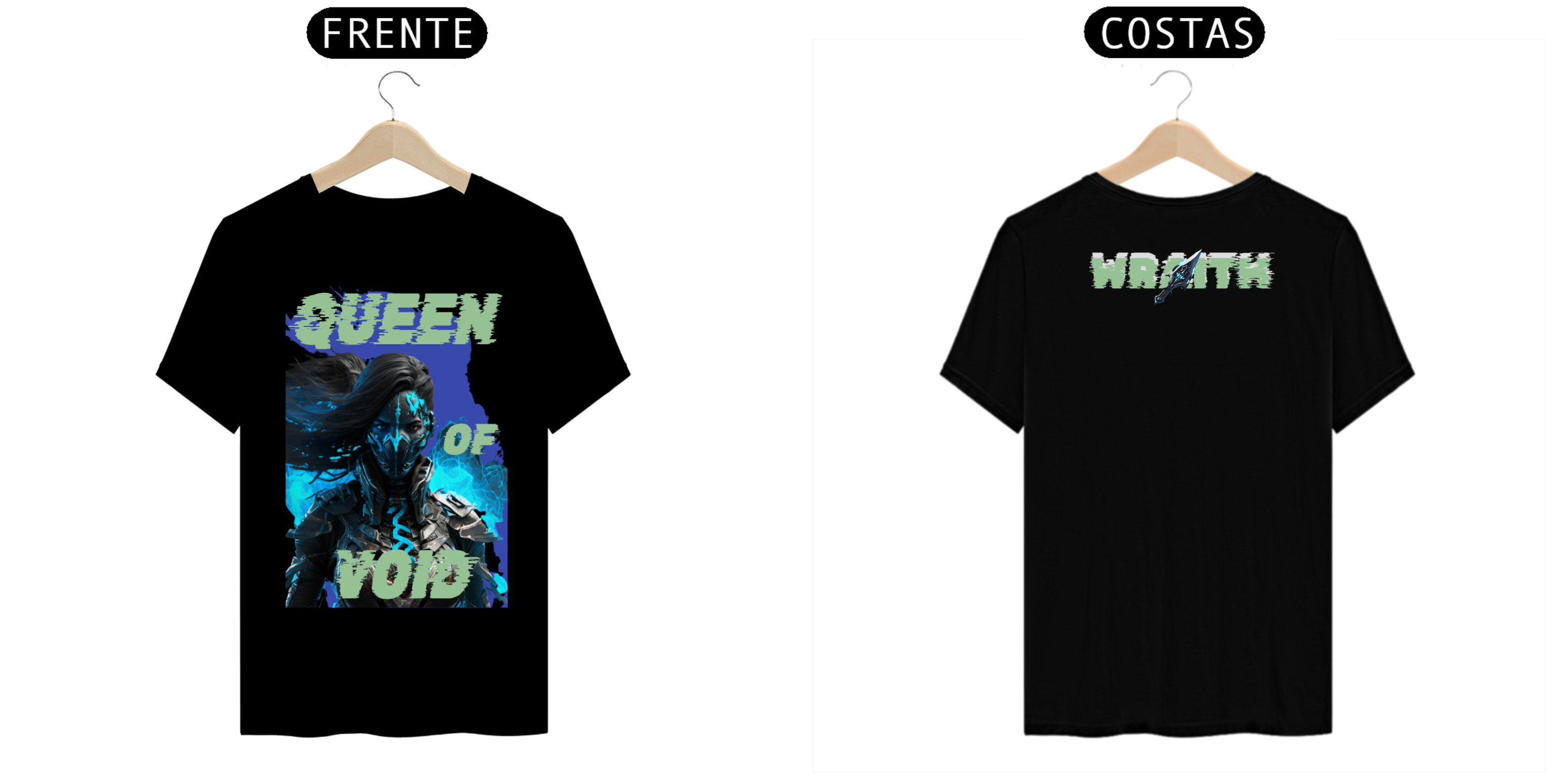 Nome do produto: Camisa Apex legends Wraith queen of void