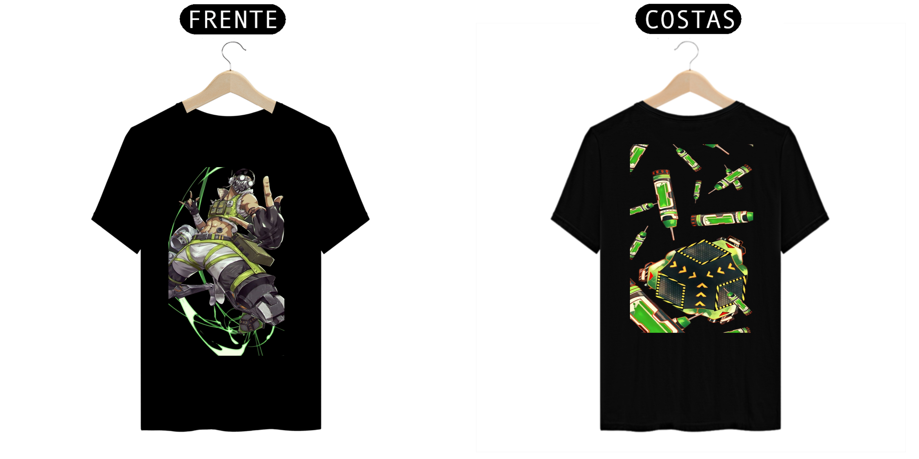 Nome do produto: Camisa Masculina apex legends octane