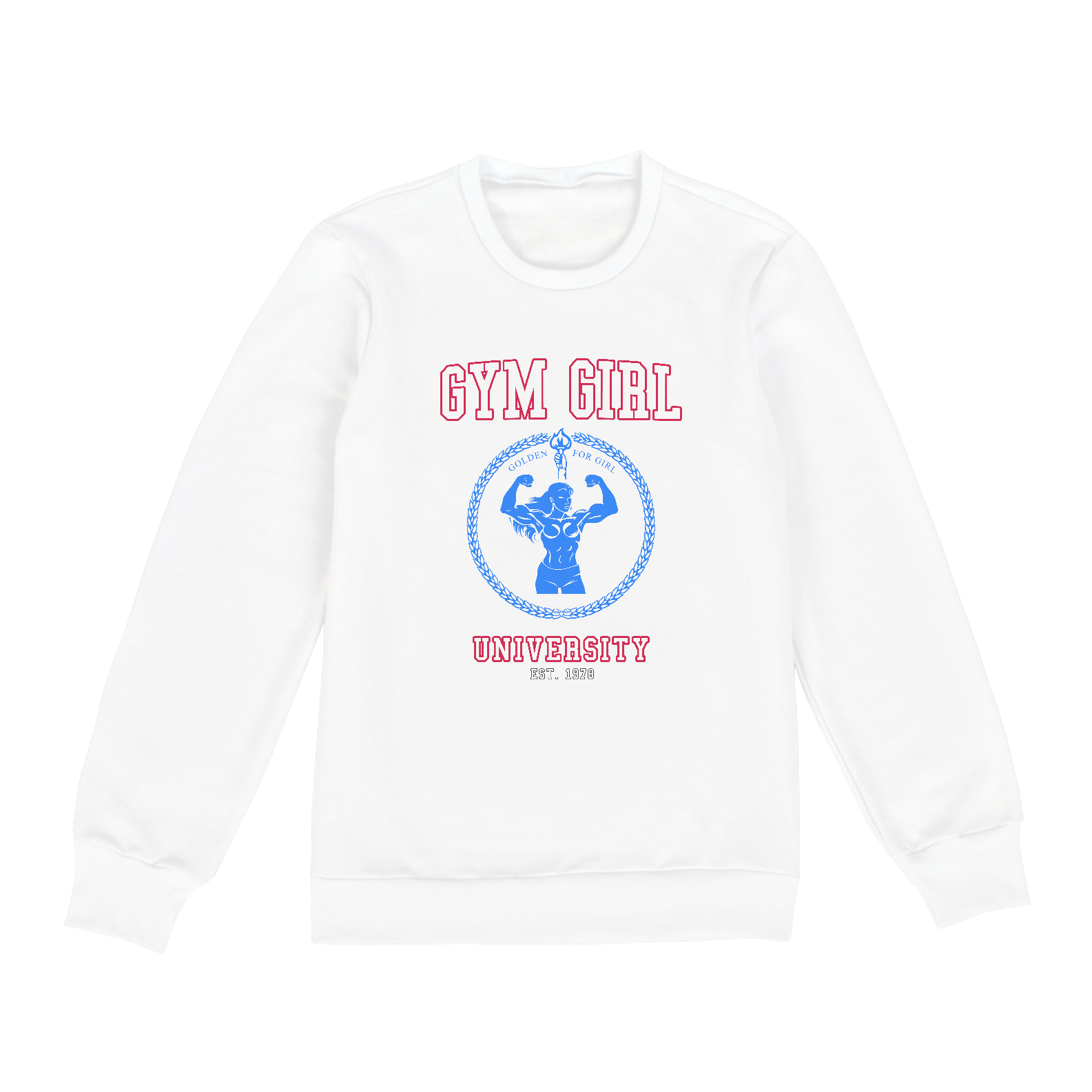 Nome do produto: Gym Girl University Moletom