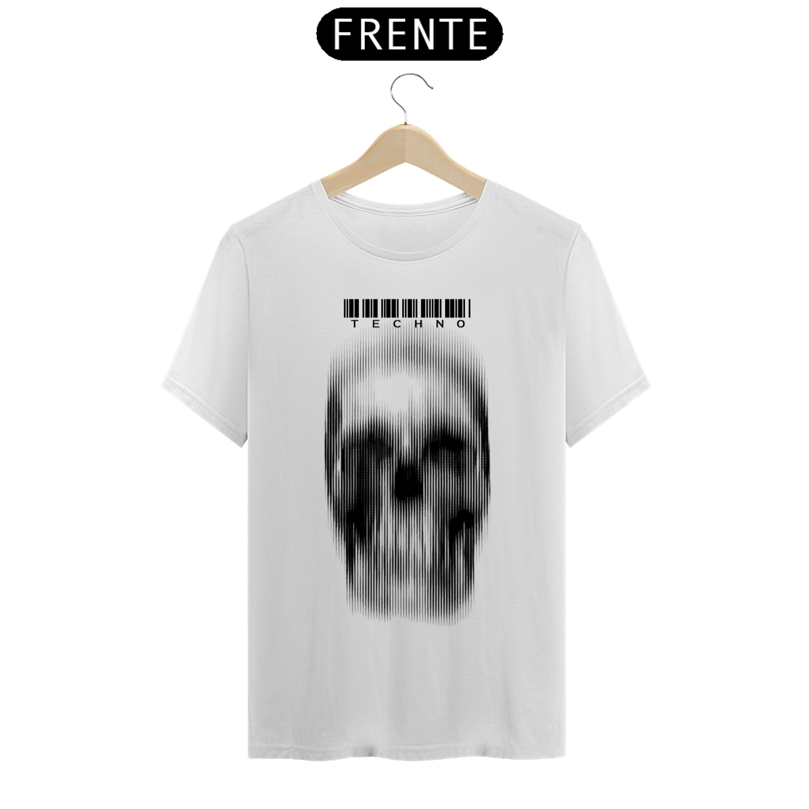 Nome do produto: TECHNO SKULL - tshirt prime