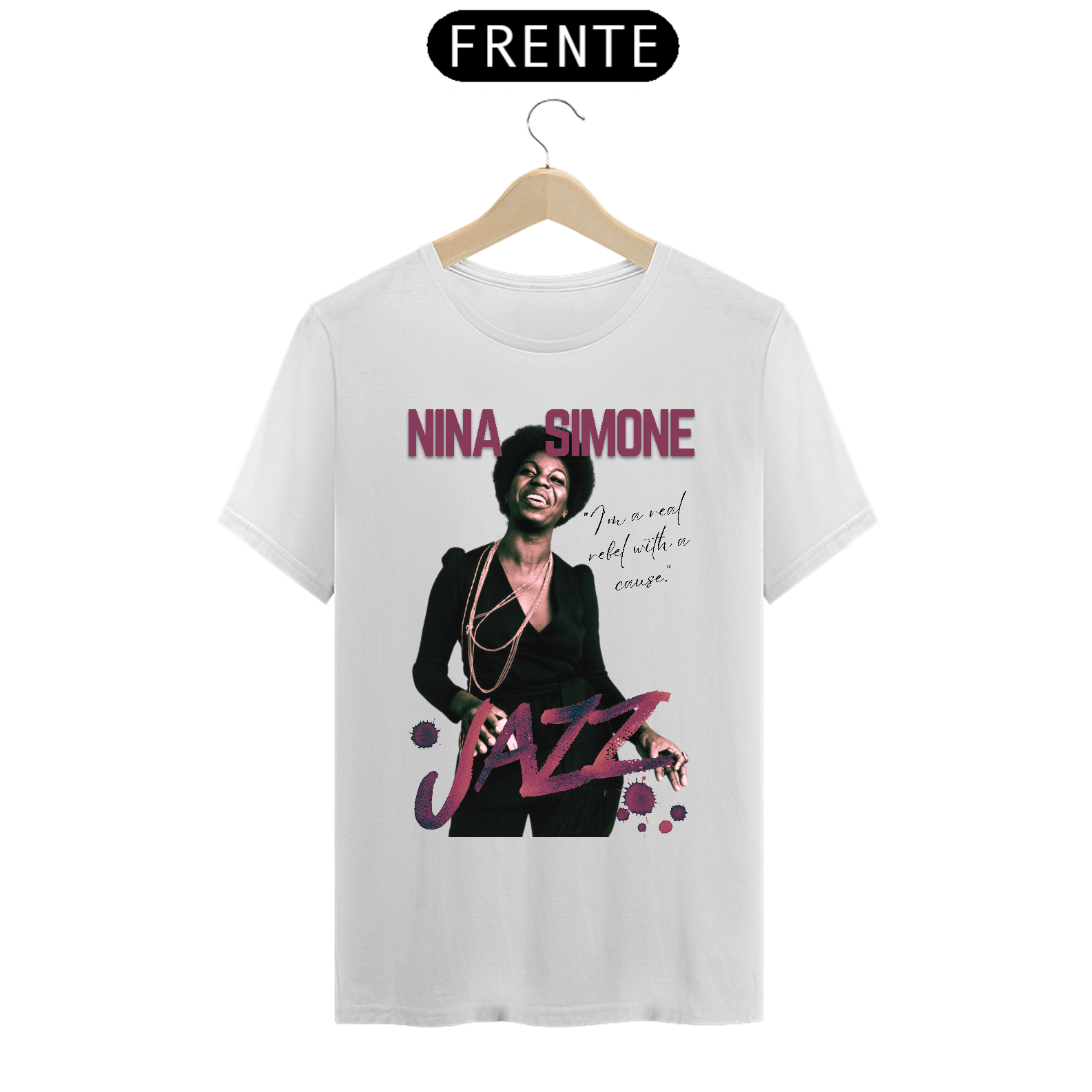 Nome do produto: NINA SIMONE - tshirt prime