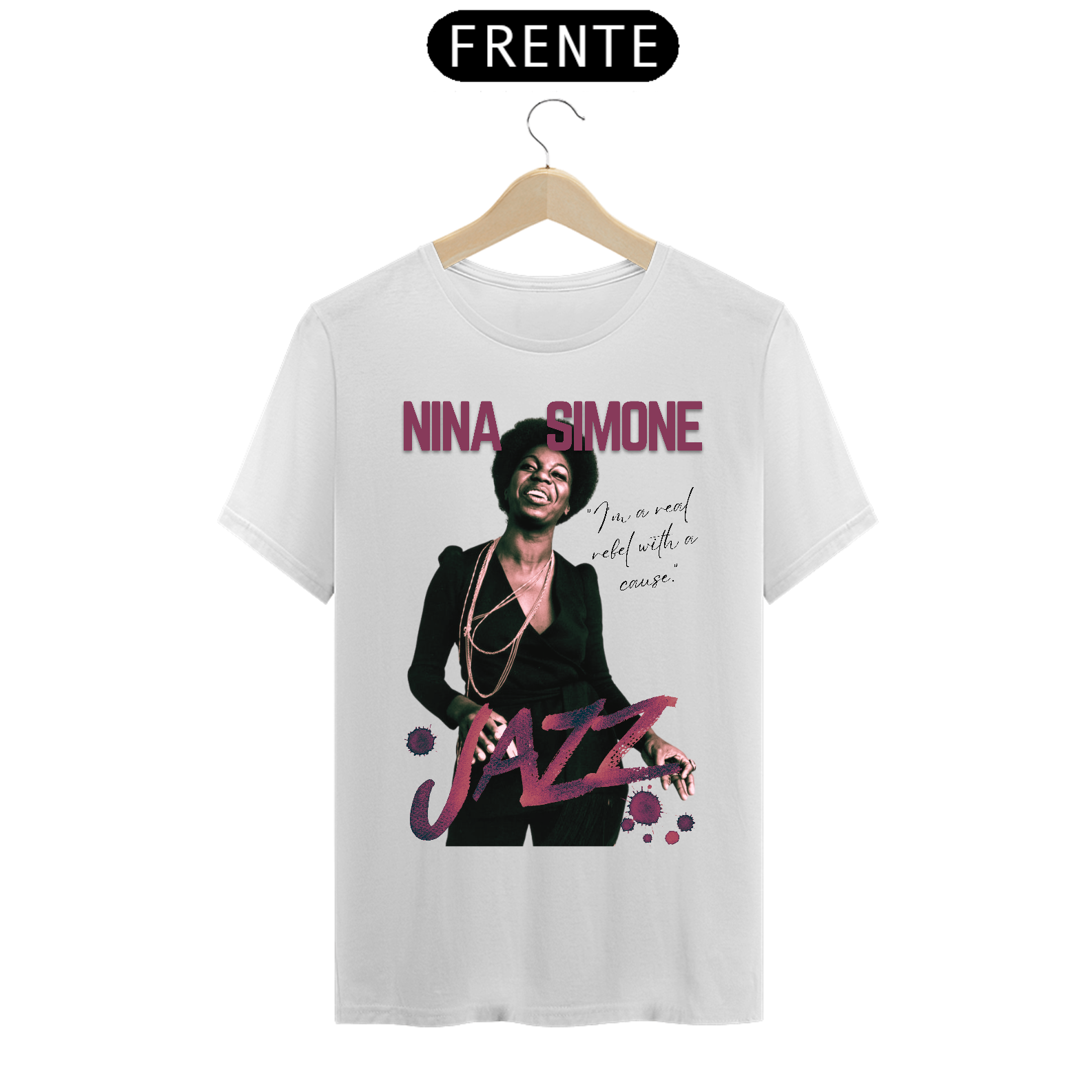 Nome do produto: NINA SIMONE - tshirt prime