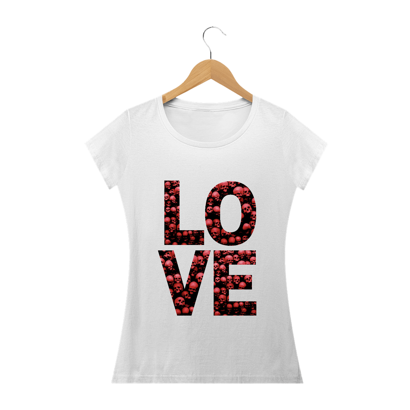 Nome do produto: LOVE SKULLS - tshirt prime