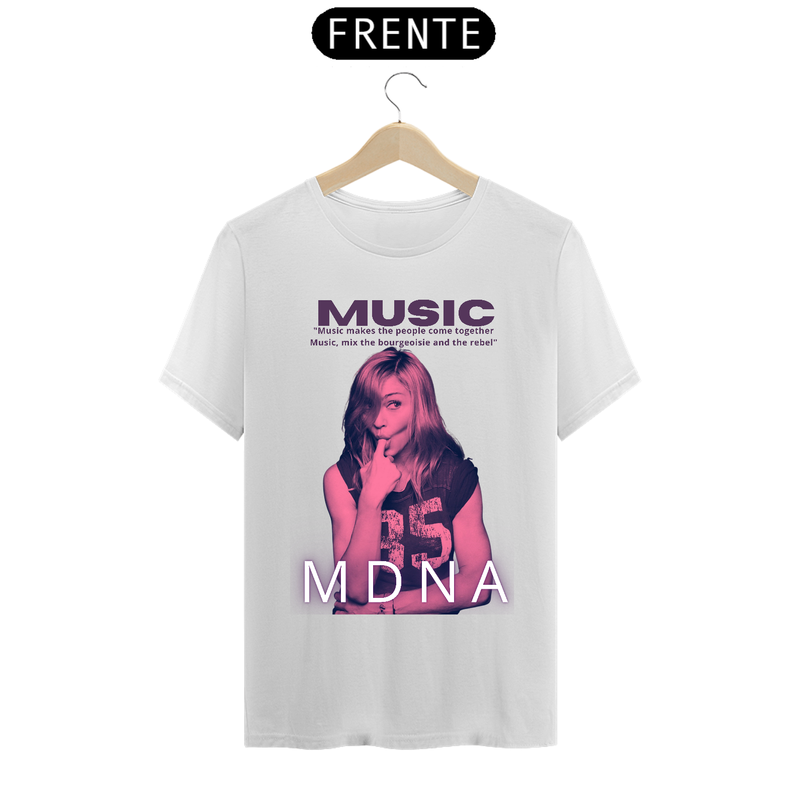 Nome do produto: MDNA - tshirt prime