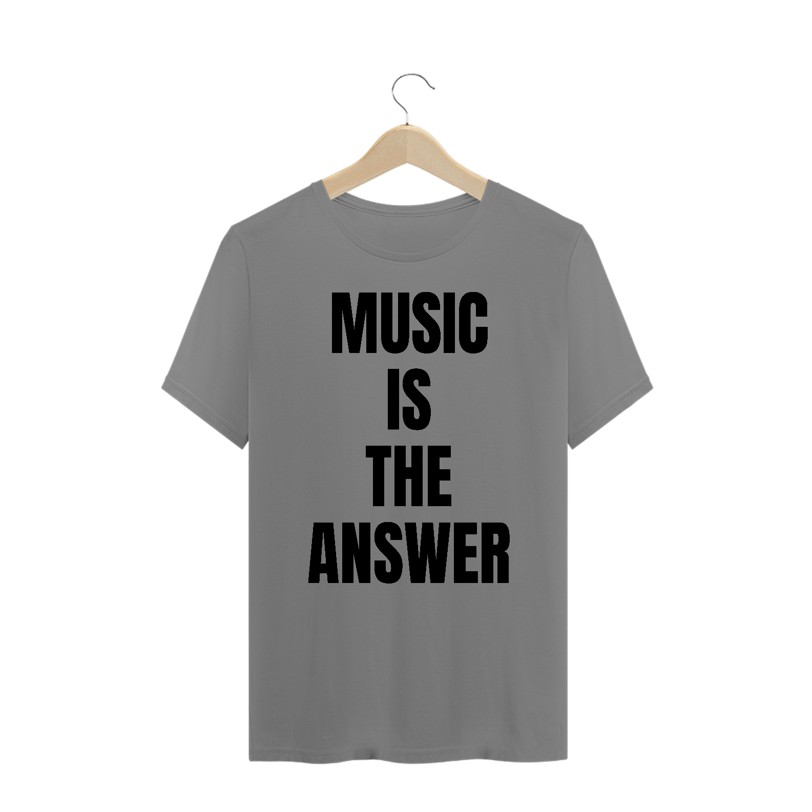 Nome do produto: MUSIC IS - tshirt plus size