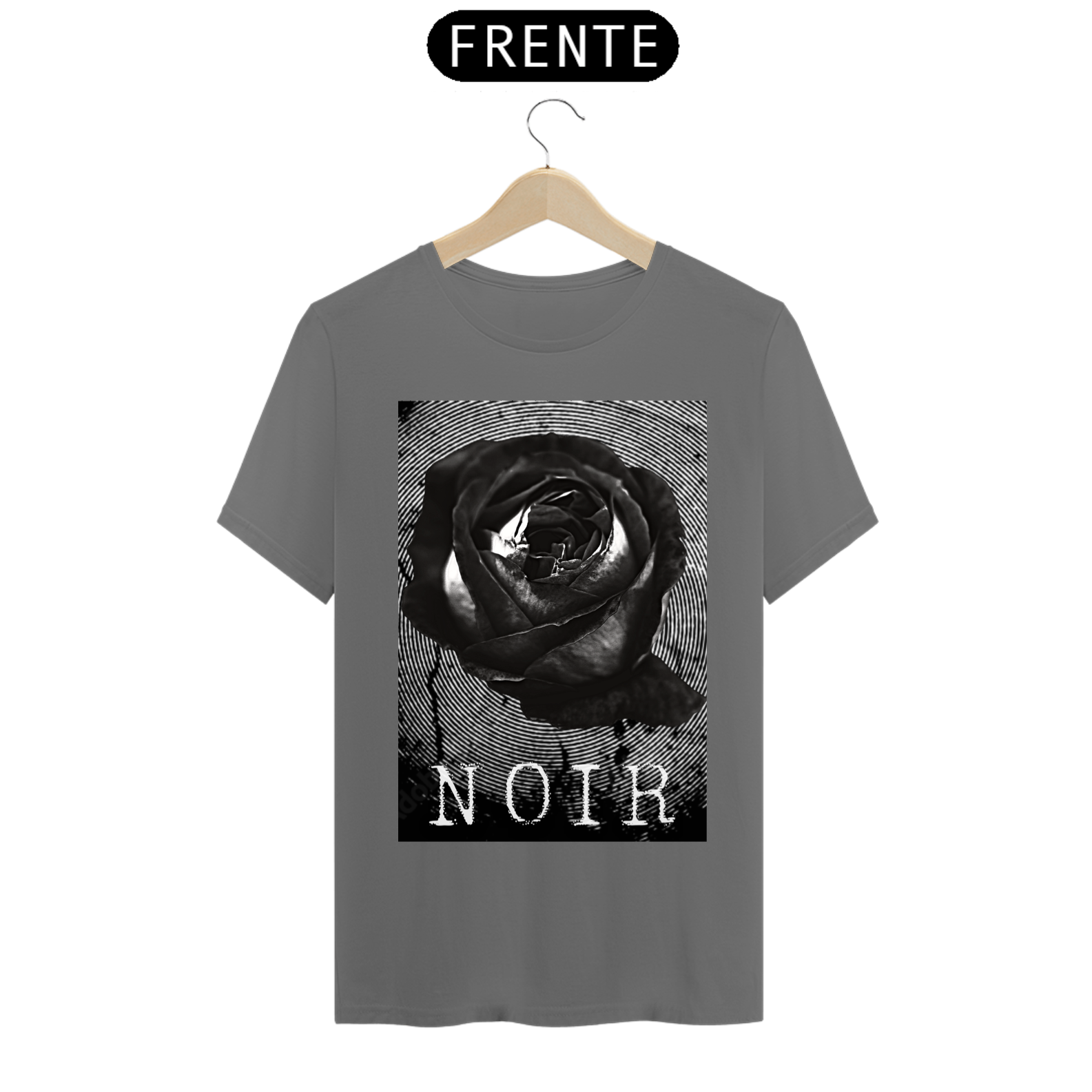 Nome do produto: NOIR - t-shirt estonada