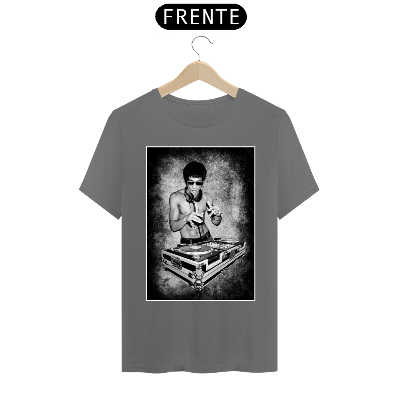 Nome do produto: BRUCE DJ - tshirt estonada