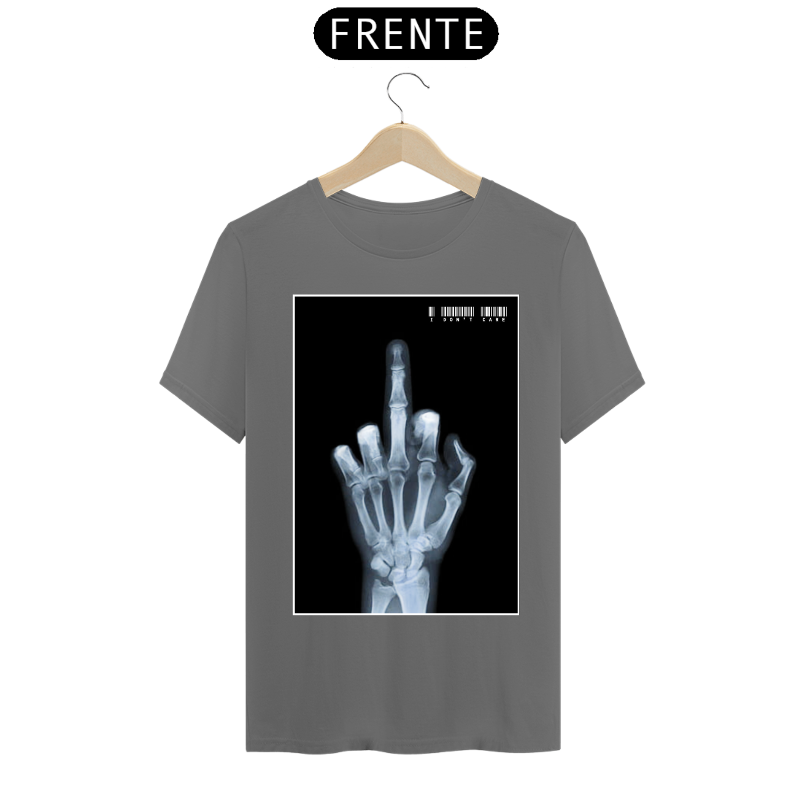 Nome do produto: I DONT CARE - tshirt estonada